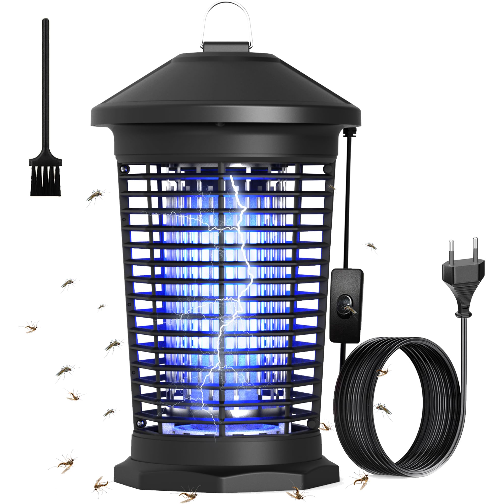 Lampada Zanzare Elettrica 4000V con Luce UV