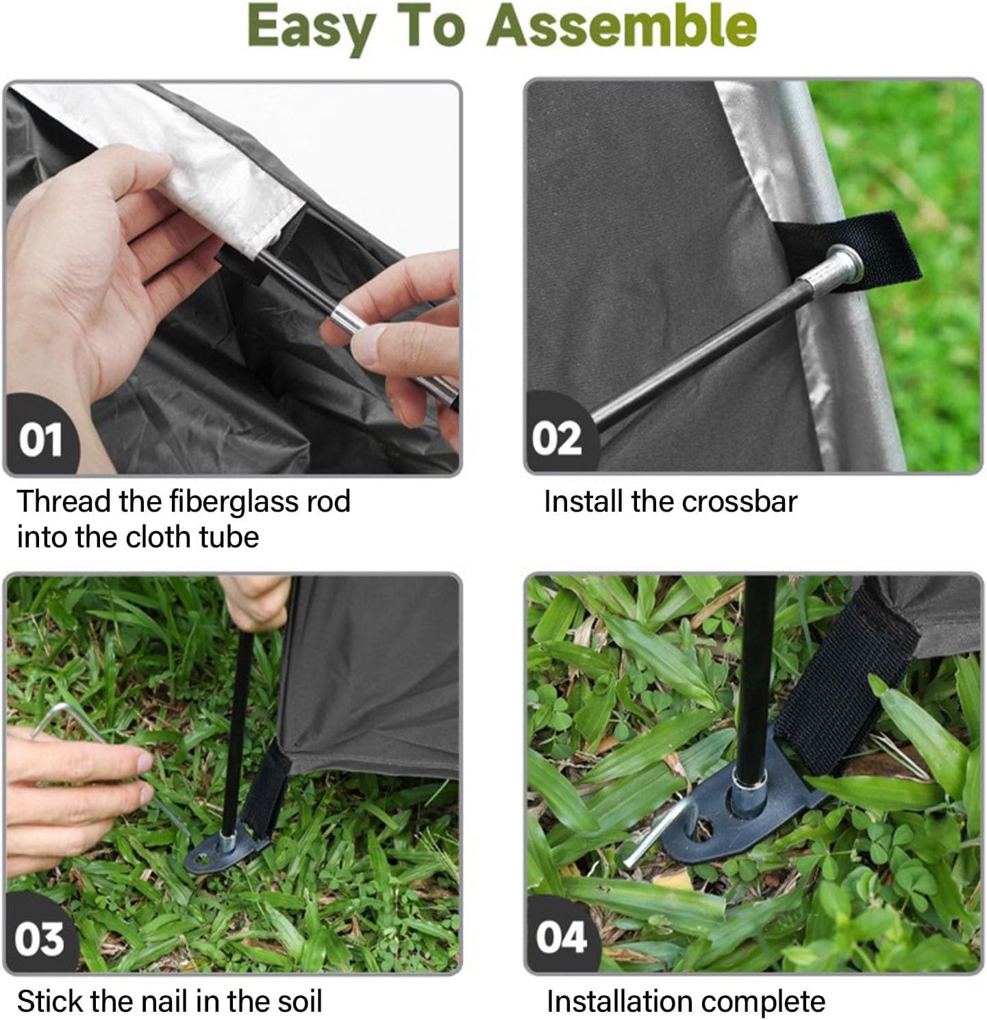 Tenda per Deposito Biciclette Portatile - immagine 2