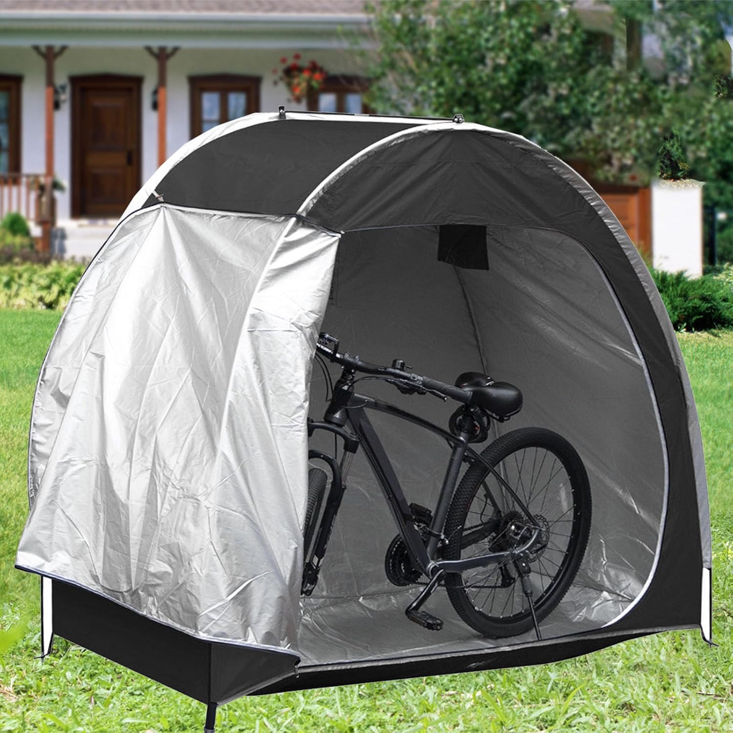 Tenda per Deposito Biciclette Portatile - immagine 3