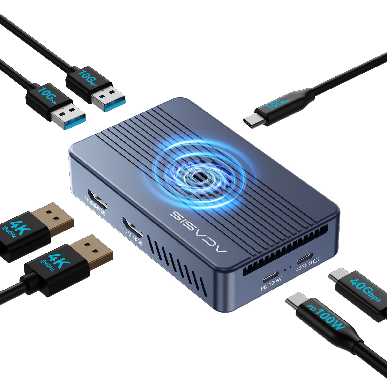Acasis 40Gbps M.2 NVMe SSD Enclosure USB-C