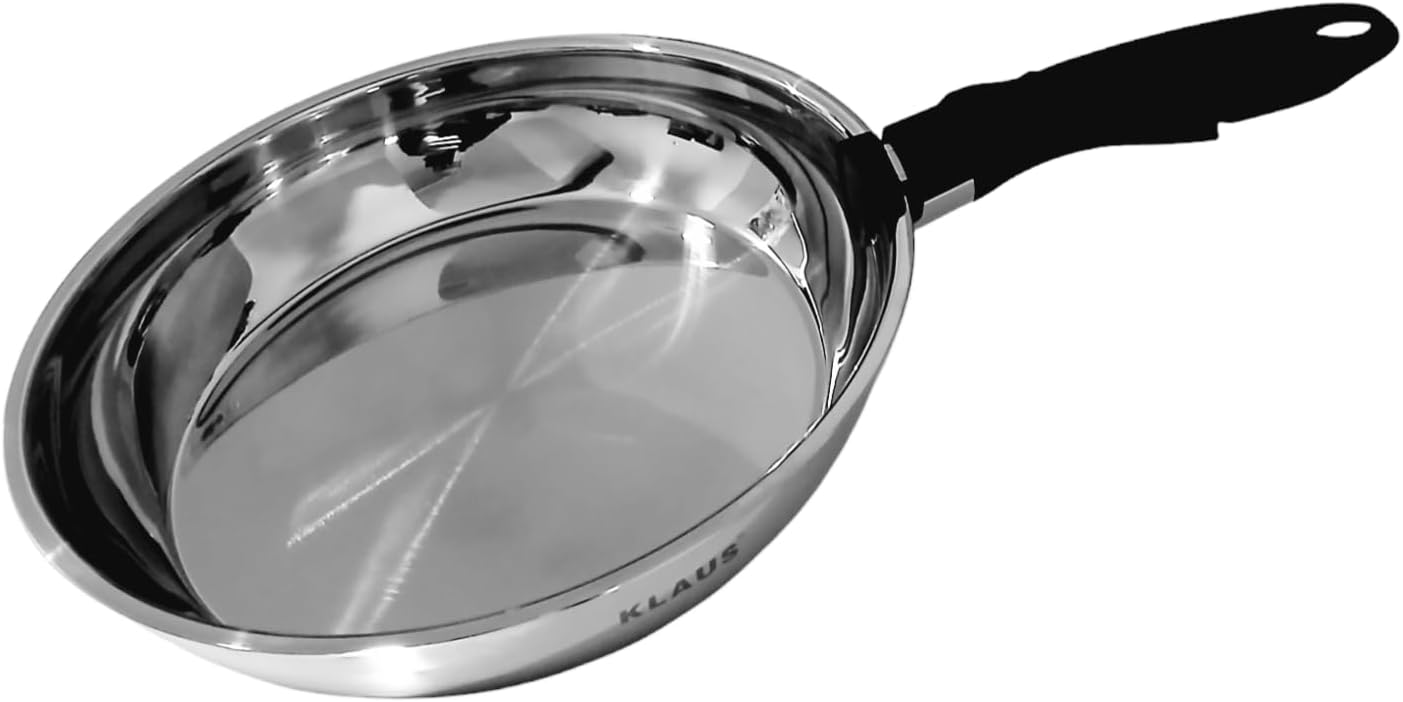 Klaus Set 3 Padelle Acciaio Inox 20/24/28 cm - immagine 5