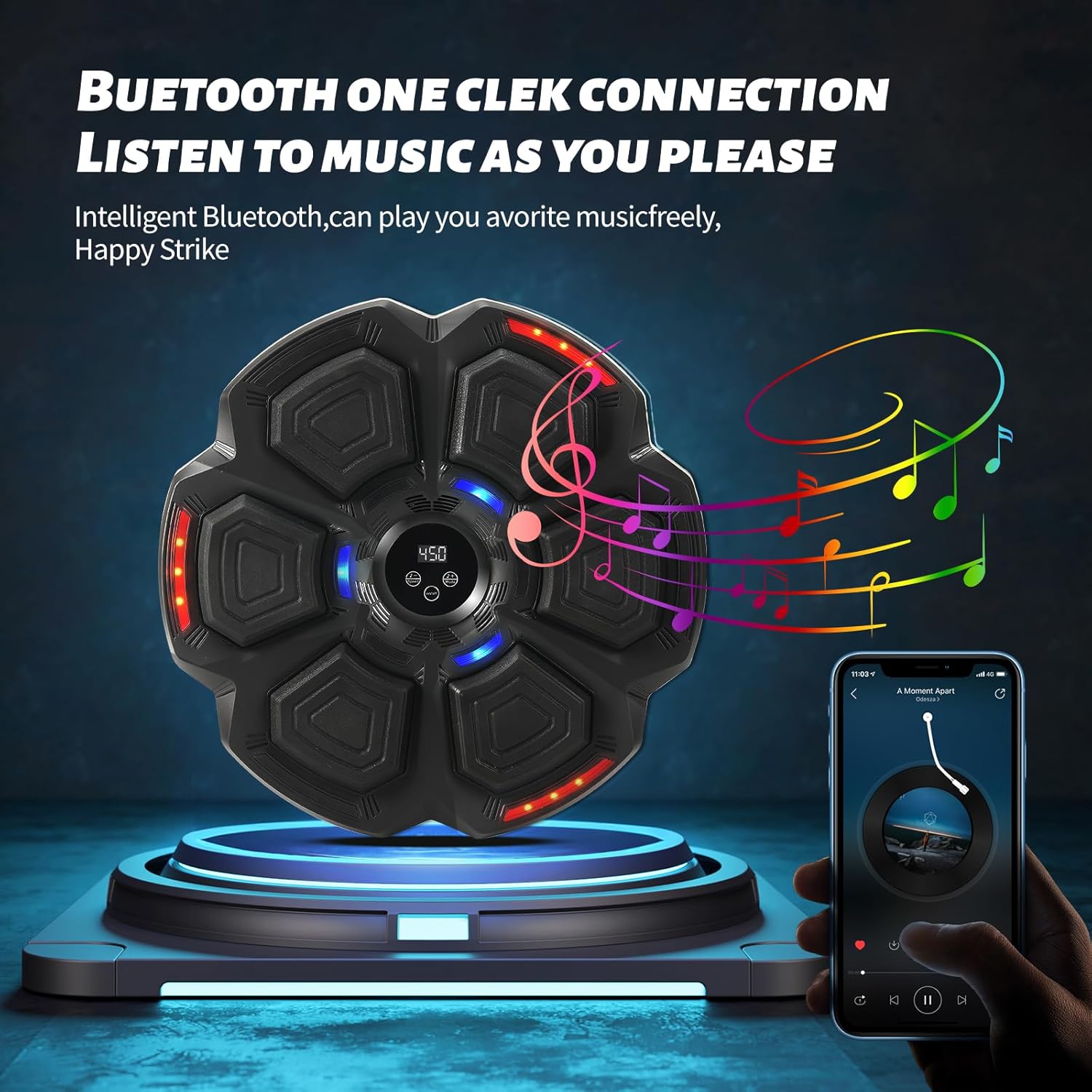 Silencomfort LED Music Boxing Machine - Bluetooth - immagine 2