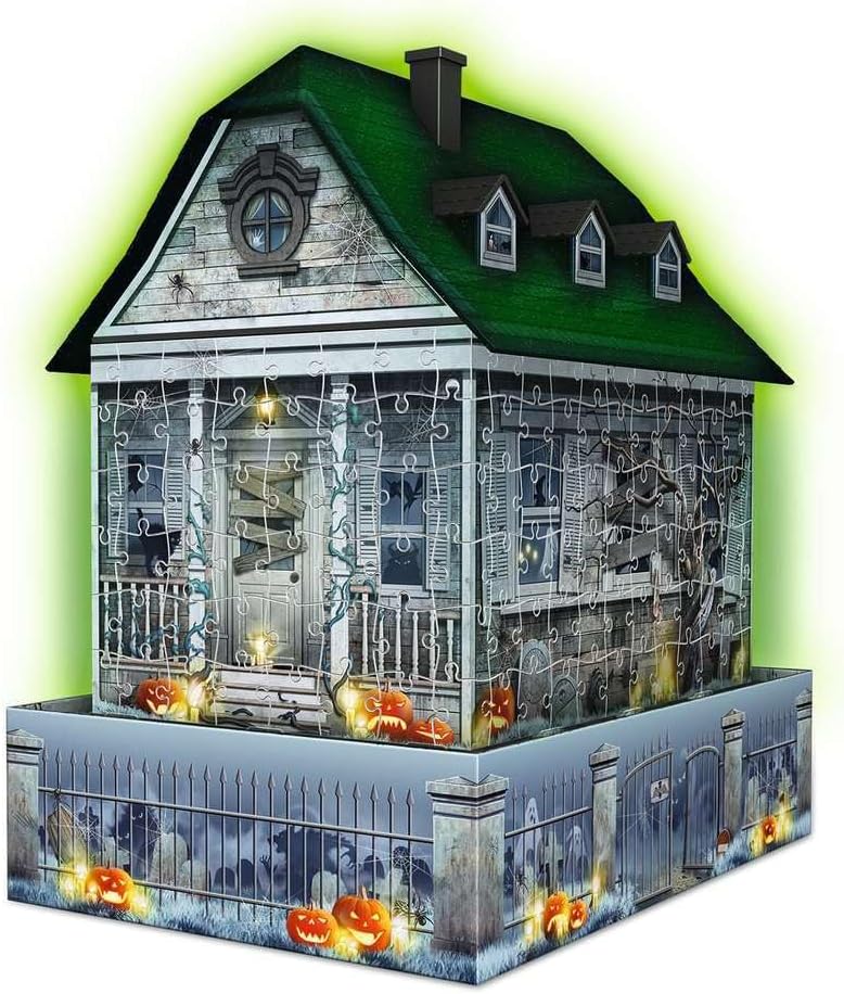 Ravensburger - 3D Puzzle Casa degli Spiriti Night Edition - immagine 2
