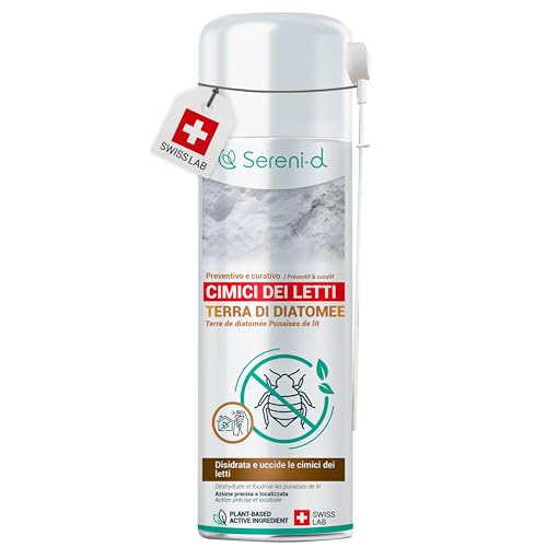 TERRA DI DIATOMEE CIMICI DA LETTO - Aerosol Anti Cimici