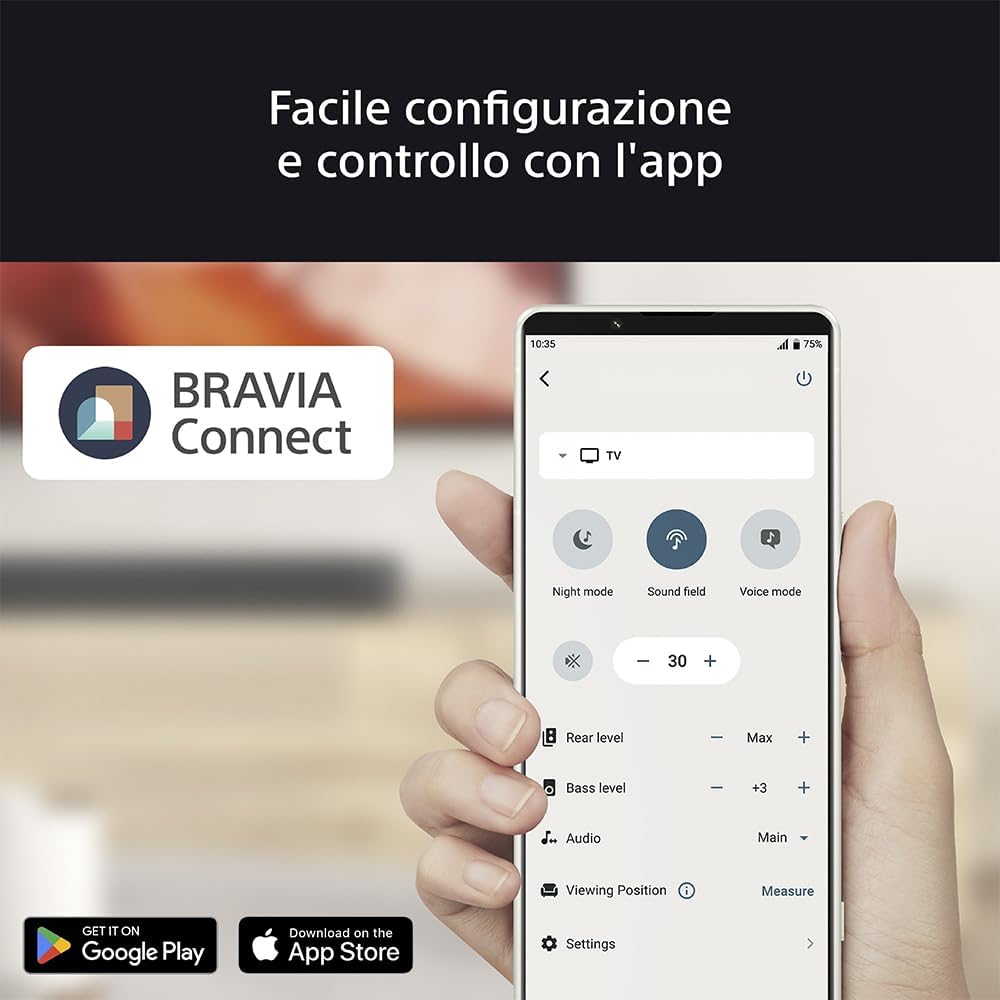 Sony BRAVIA Theatre Sub 7 Wireless Subwoofer 100W - immagine 8