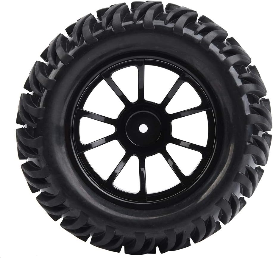 Pneumatici Auto RC - 4 Pezzi Gomma con Mozzi 1/10 - immagine 8