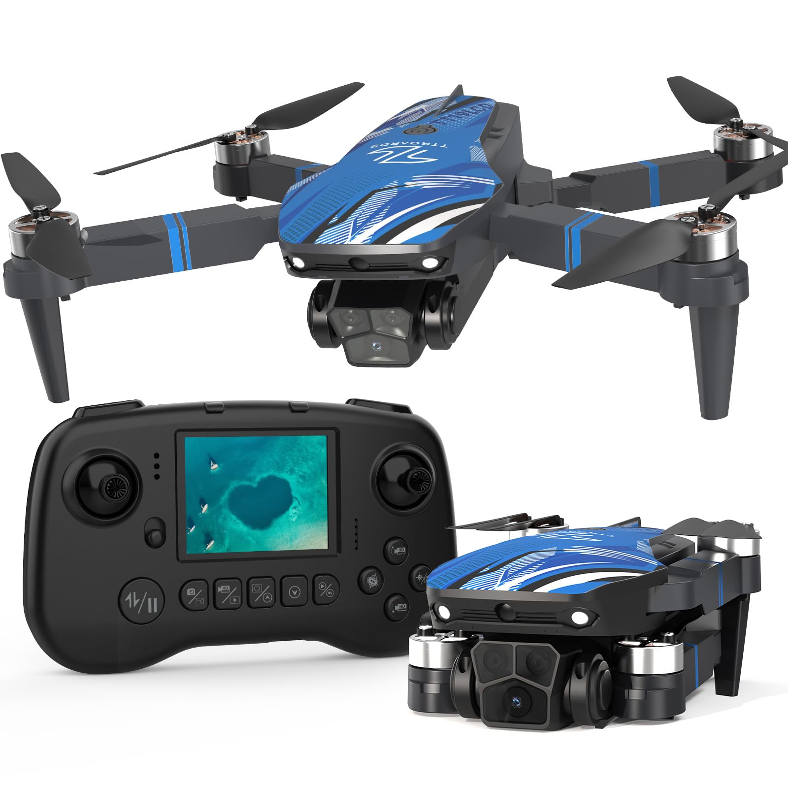 TT19LCD Drone con Fotocamera 4K e Schermo LCD 2,8"