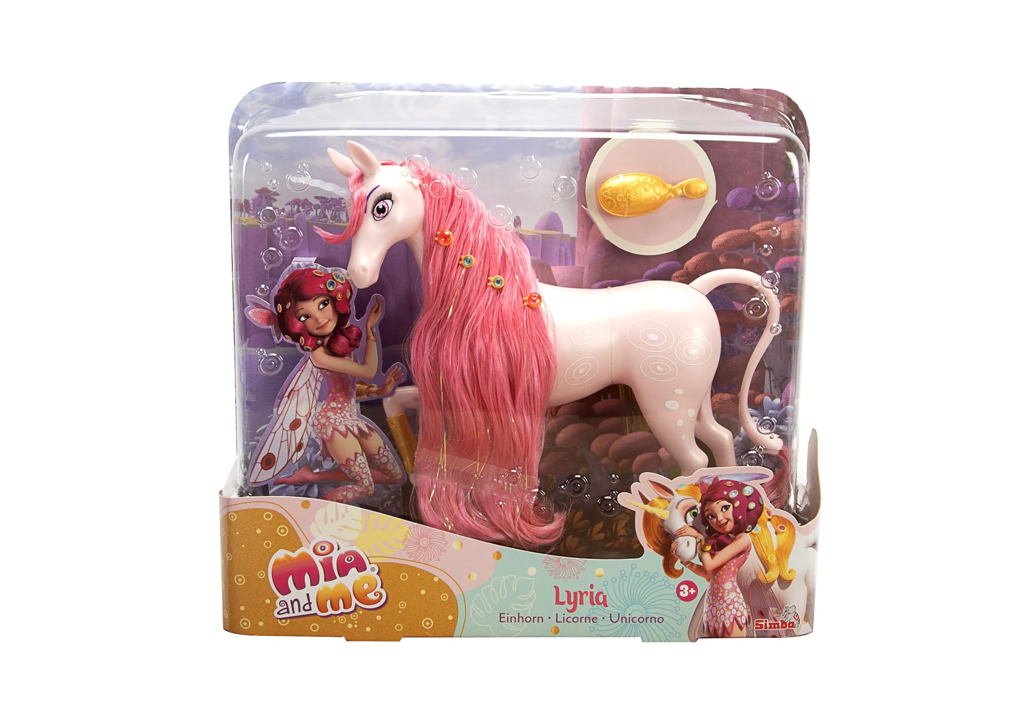 Simba 109480094 - Mia and Me Unicorno Lyria 25 cm