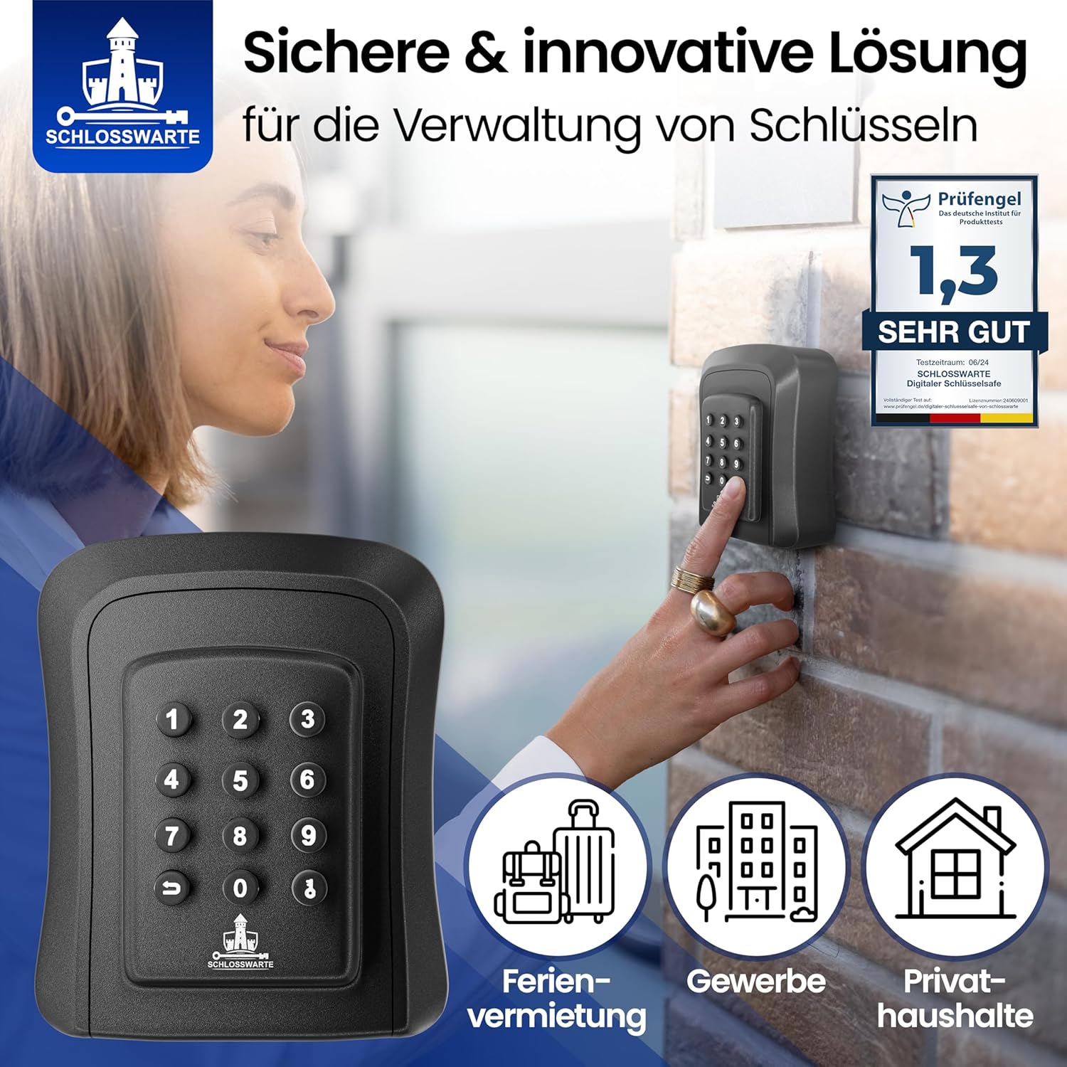 Schlosswarte - Cassaforte Digitale per Chiavi - immagine 2