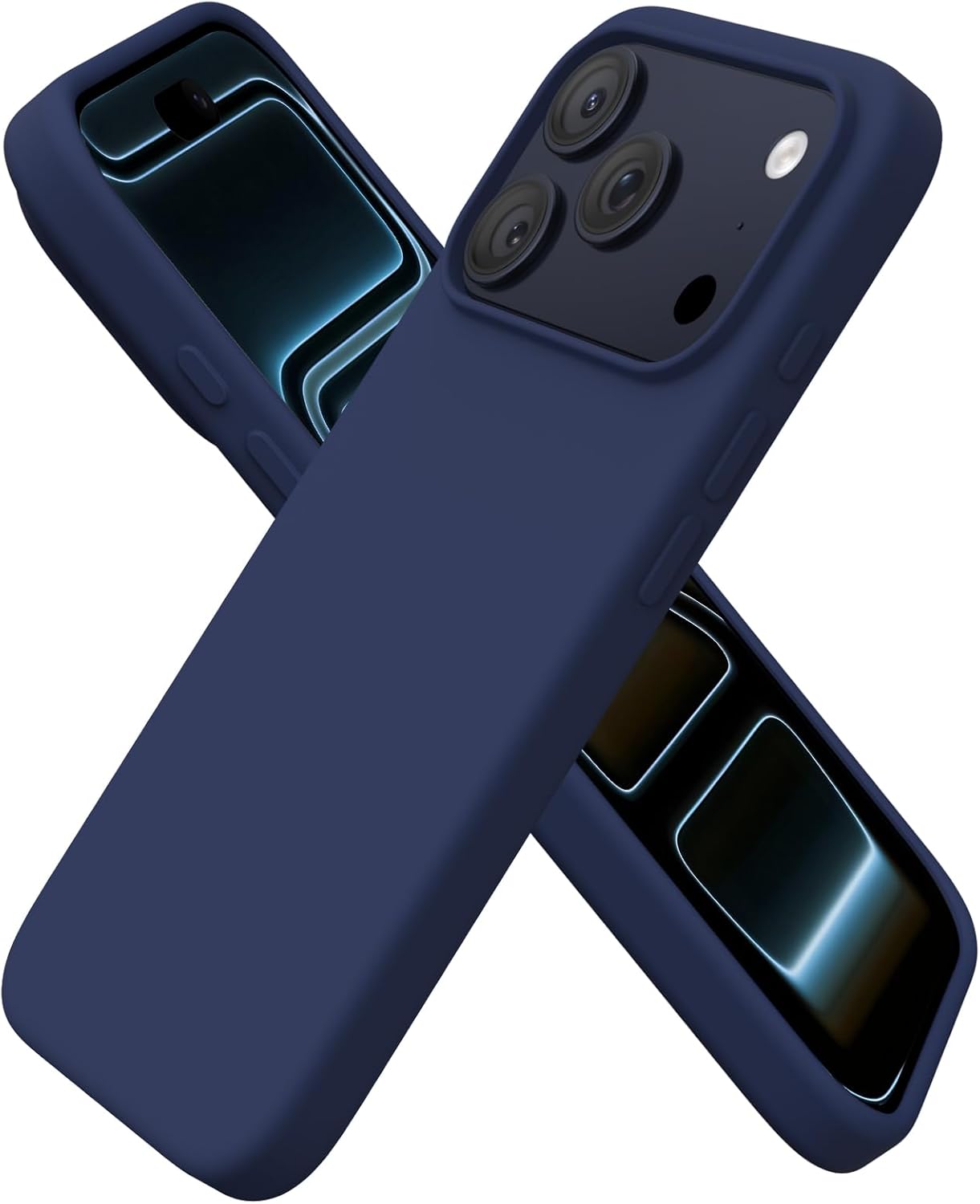 Ornarto Cover per iPhone 17 Pro 6,3 Pollici, Blu Profondo - immagine 1