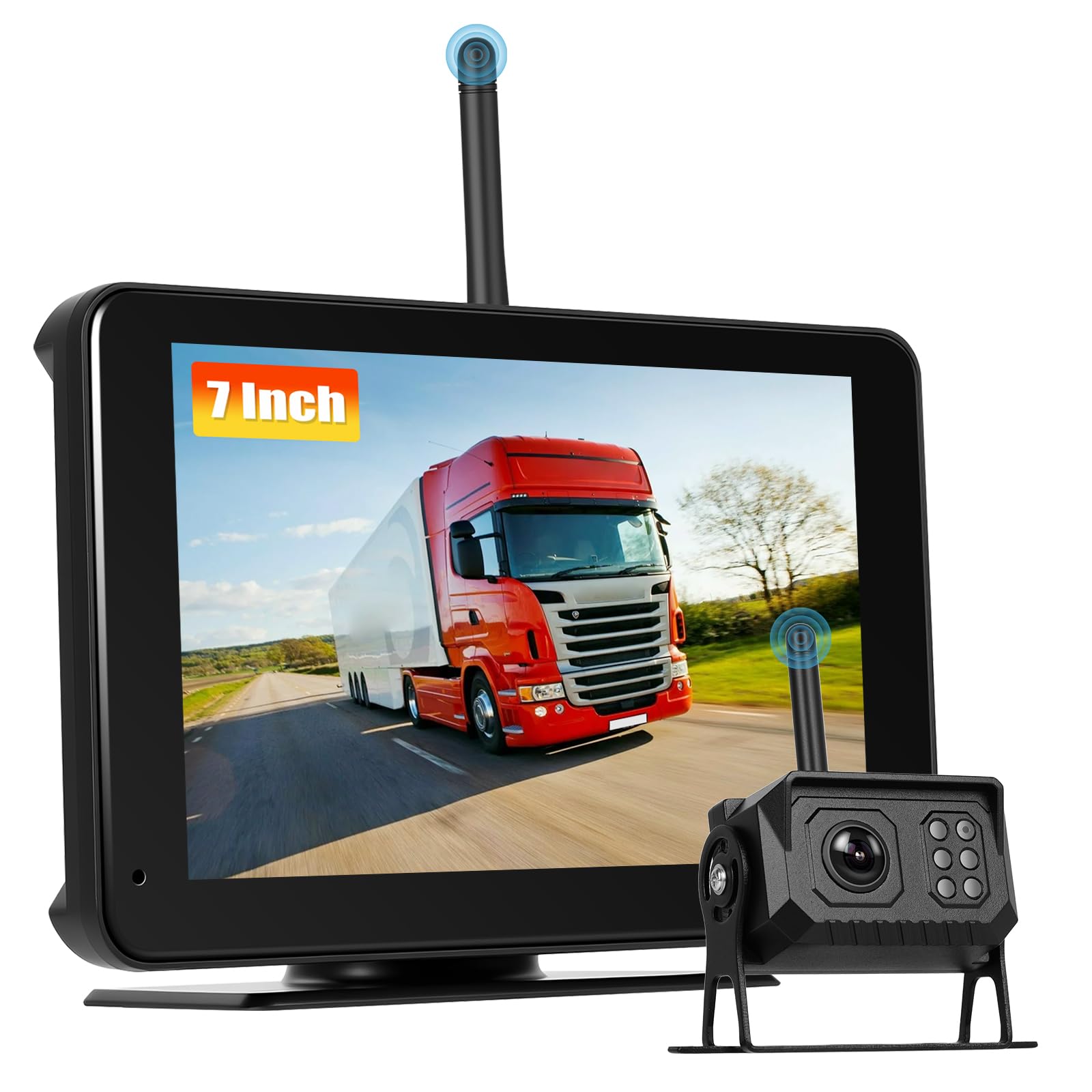 Gohhdl Telecamera Posteriore Wireless 7" IPS