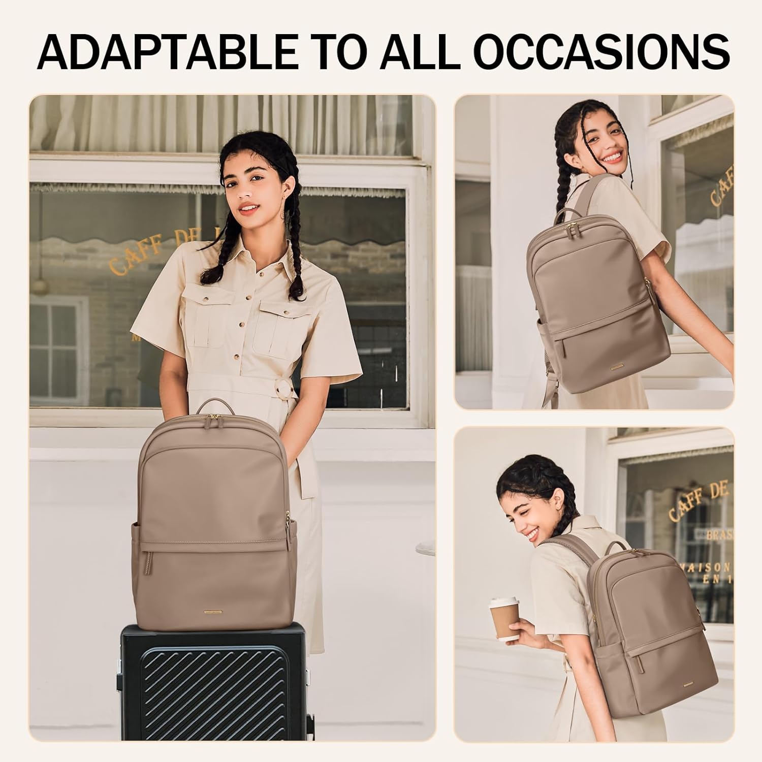 GOLF SUPAGS Zaino Donna per Portatile PC 14/15.6 Pollici - immagine 6