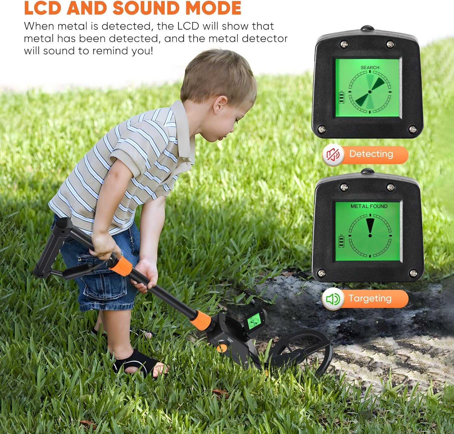 Metal Detector per Bambini con Display LCD - immagine 3