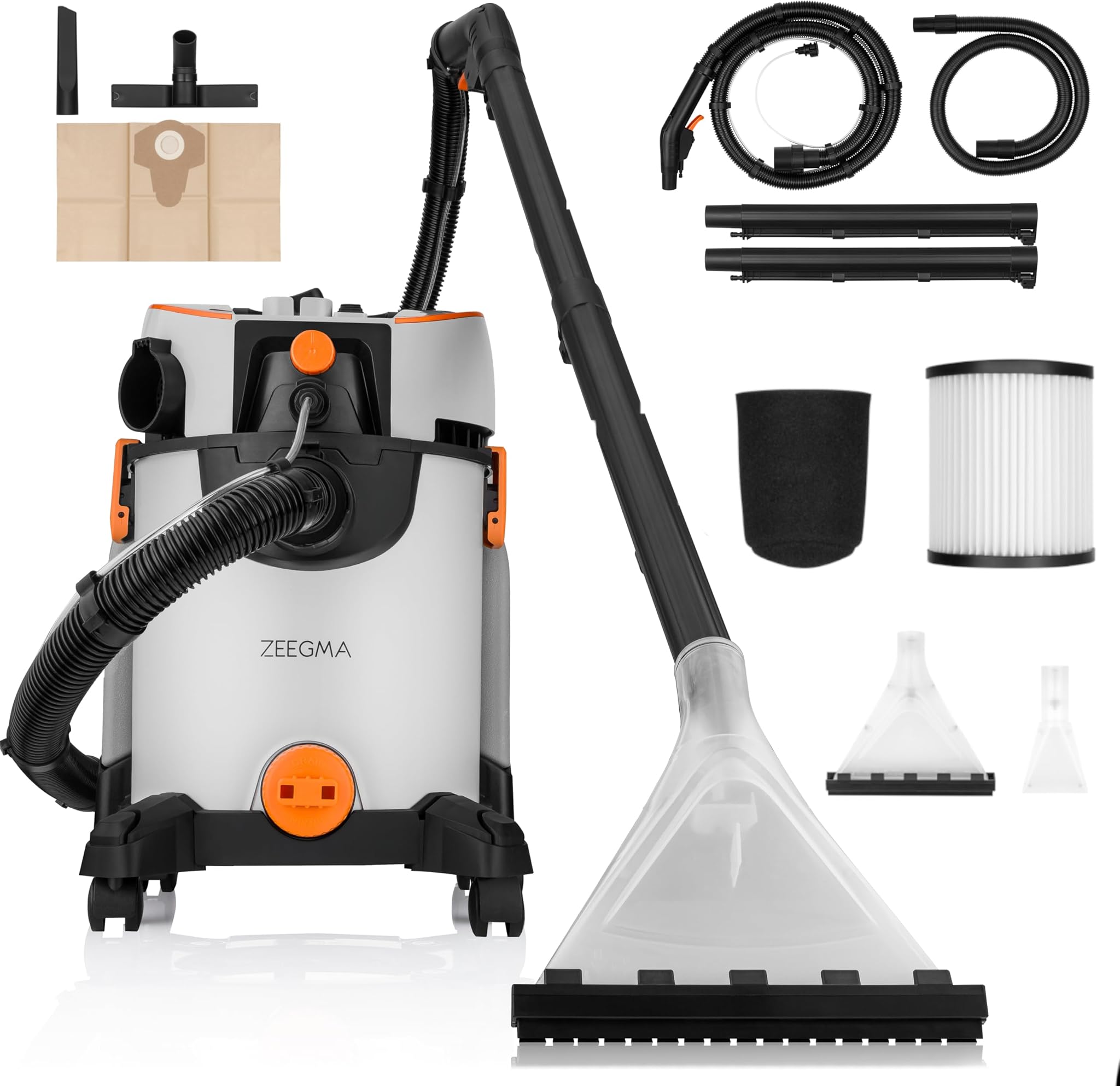 Zeegma ZONDER WASH 1400 W Aspirapolvere Lavapavimenti