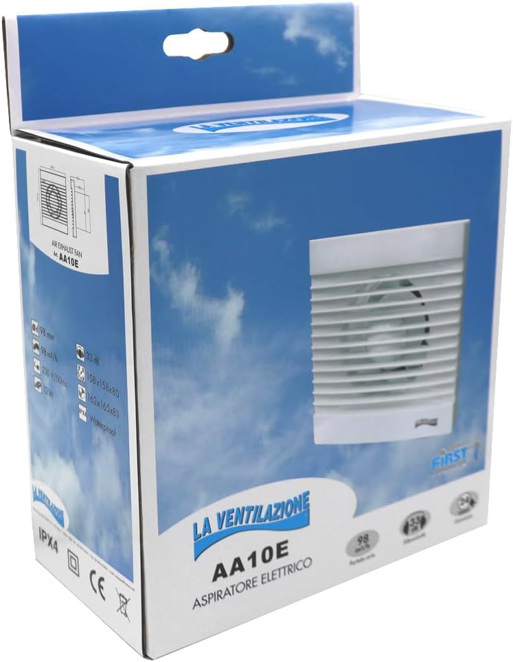 La Ventilazione AA10E Aspiratore Elicoidale Ø 100 mm - immagine 6
