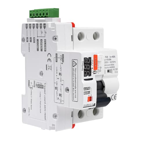 Salvavita con Riarmo Automatico 40A 30mA 2P AC230V