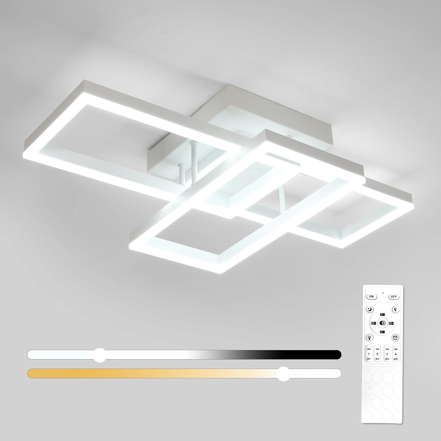 Plafoniera LED Soffitto Dimmerabile 48W 71cm - immagine 1