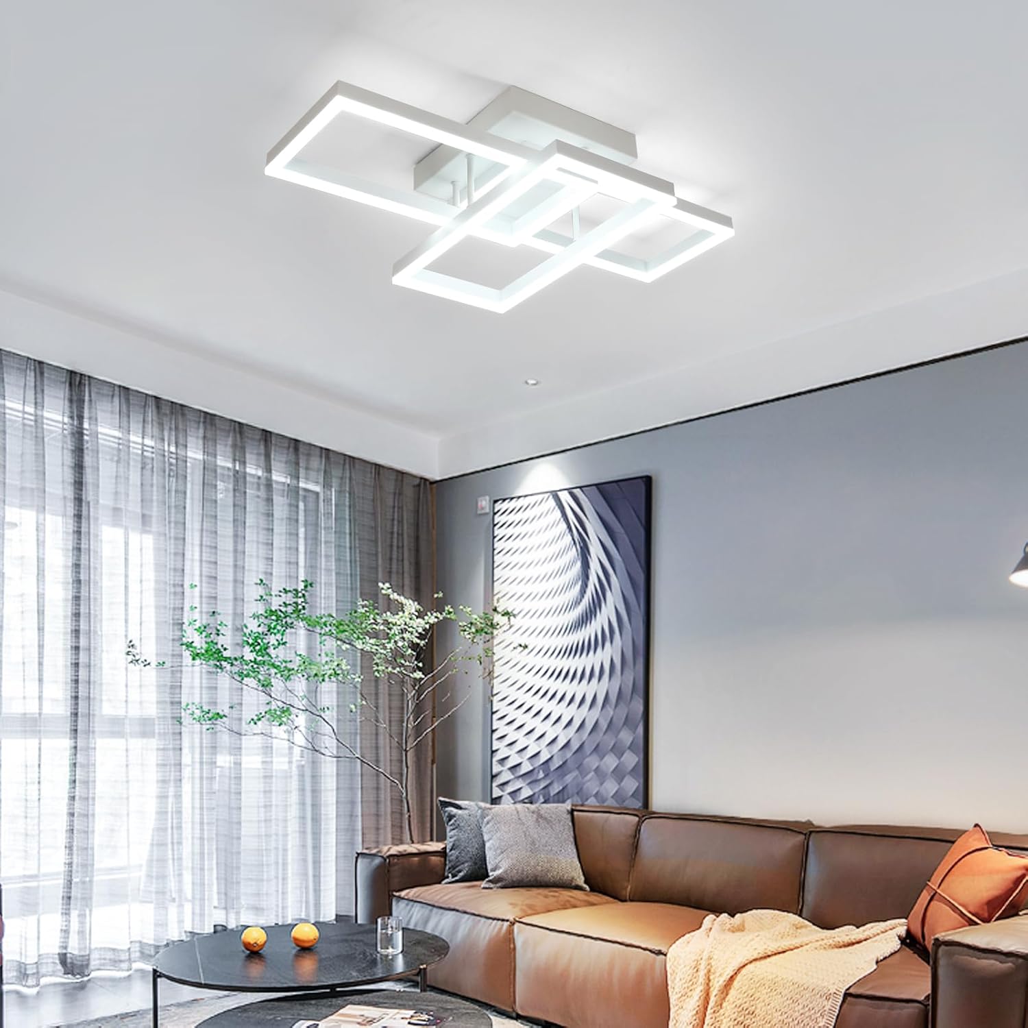 Plafoniera LED Soffitto Dimmerabile 48W 71cm - immagine 3