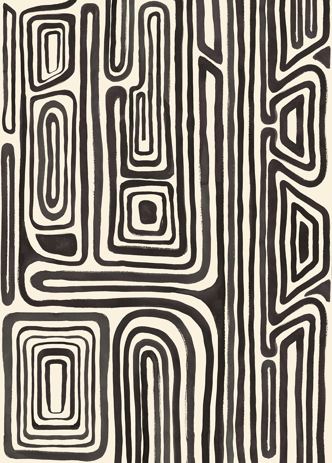 Rasch Carta da Parati Fotografica Onzself - Bianco e Nero