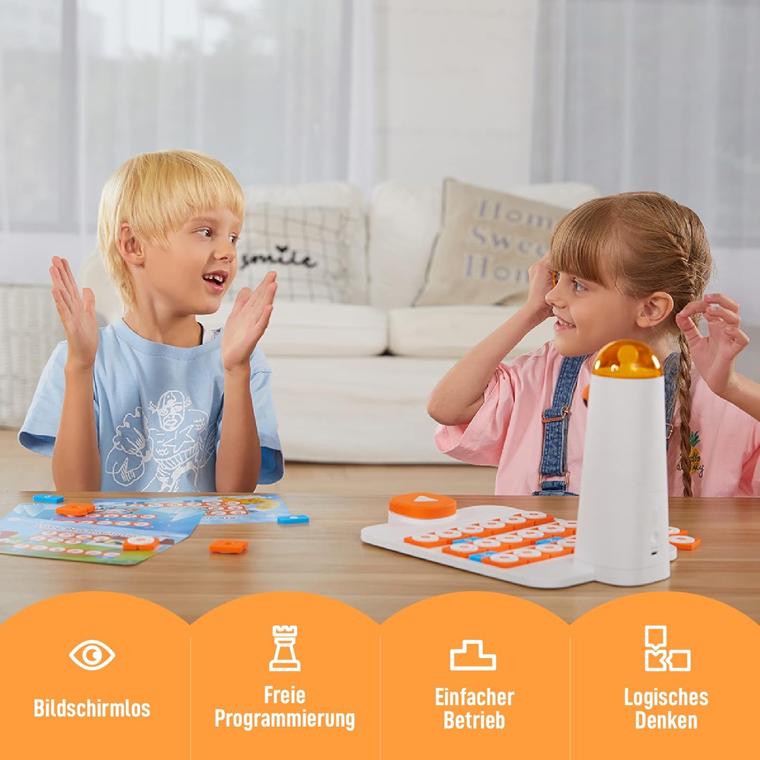 Set di Codifica per Robot Programmabili per Bambini 4+ - immagine 4