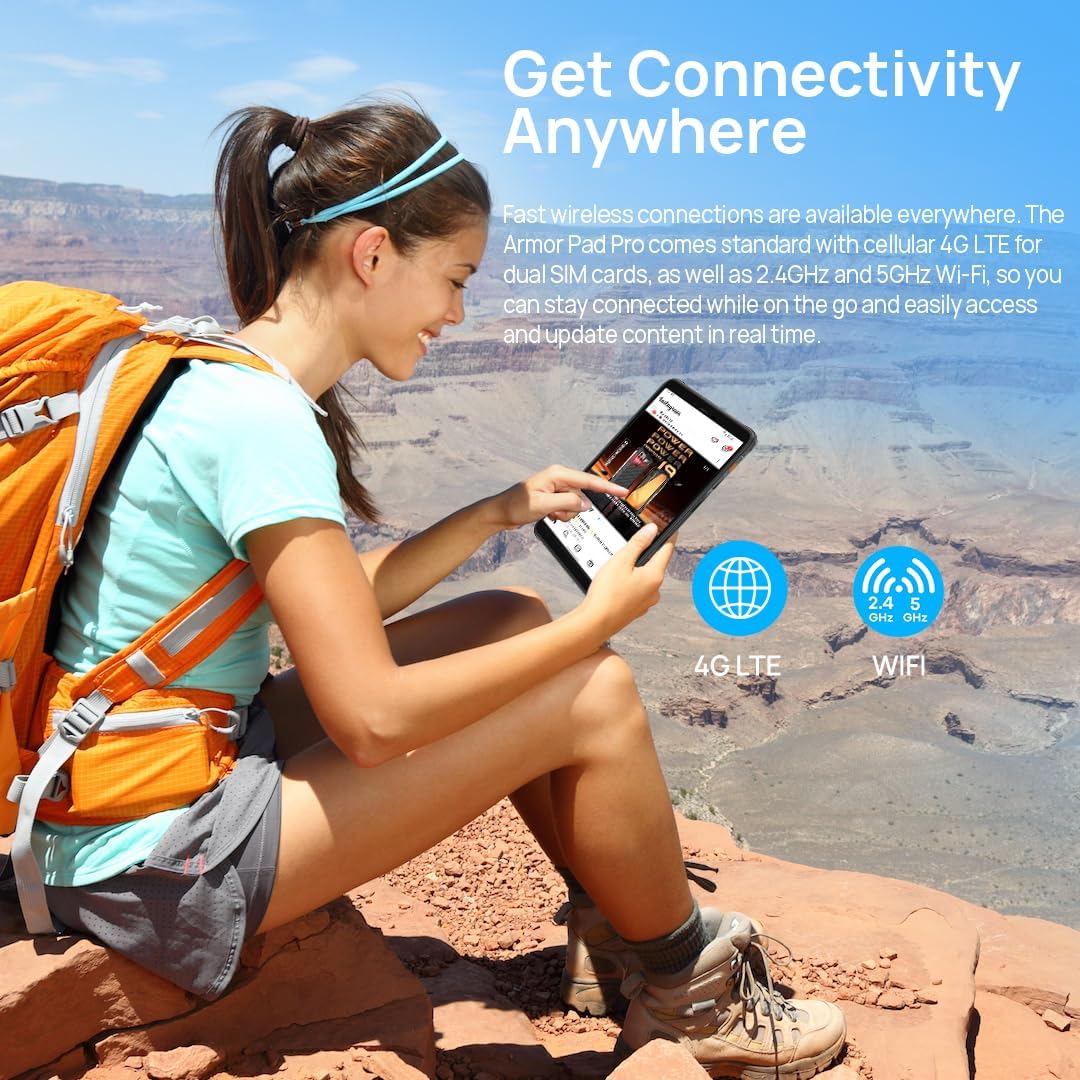 Ulefone Armor Pad Pro - Tablet Rugged 8.0" HD+ - immagine 8