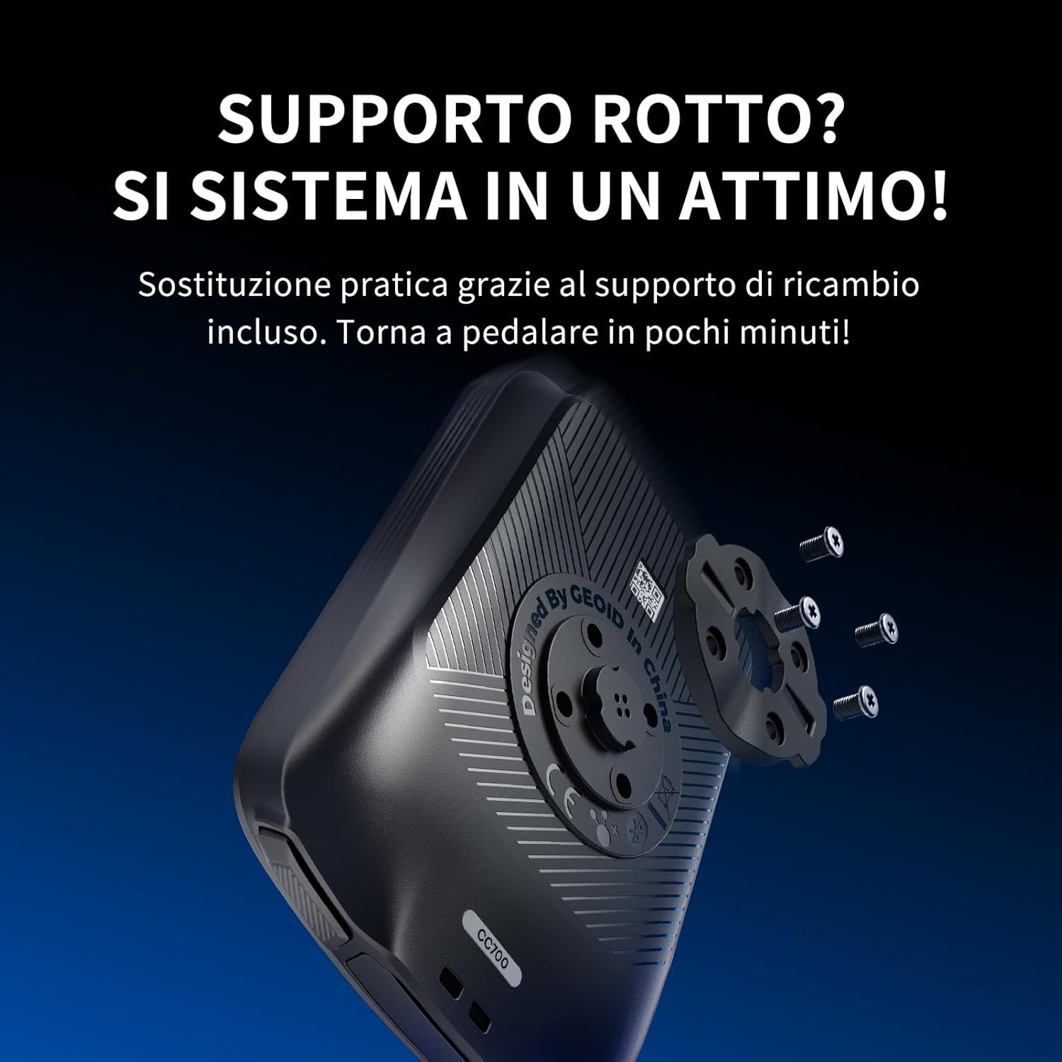 Geoid CC700 GPS Contachilometri Bici 2,8 Pollici - immagine 5