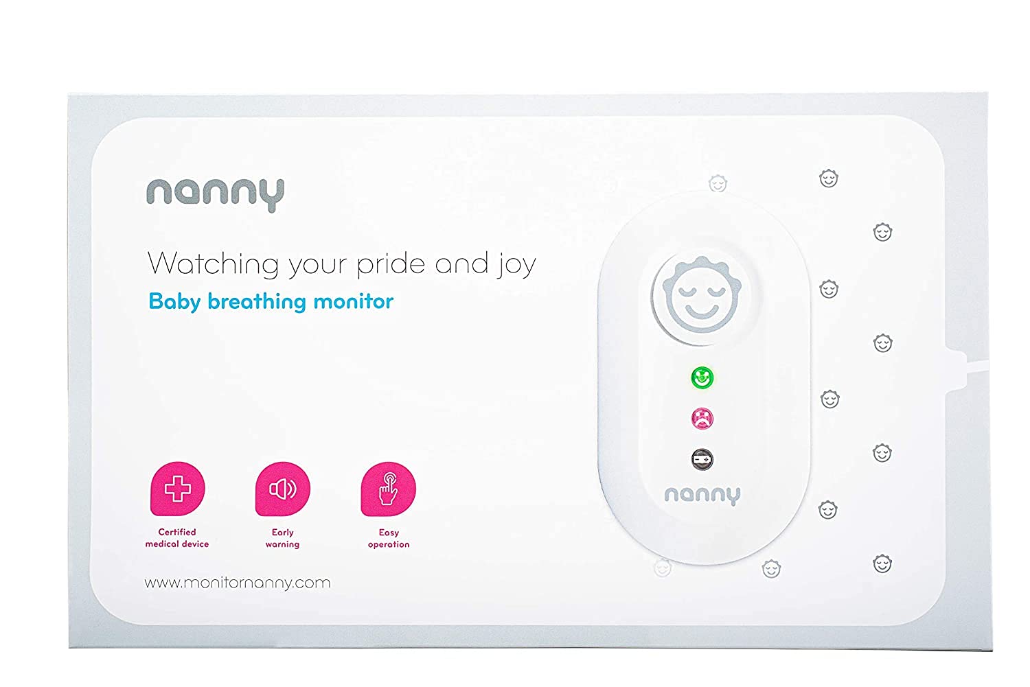 Jablotron™ Nanny Monitor BM-02 Babyphone - Respiration Monitor