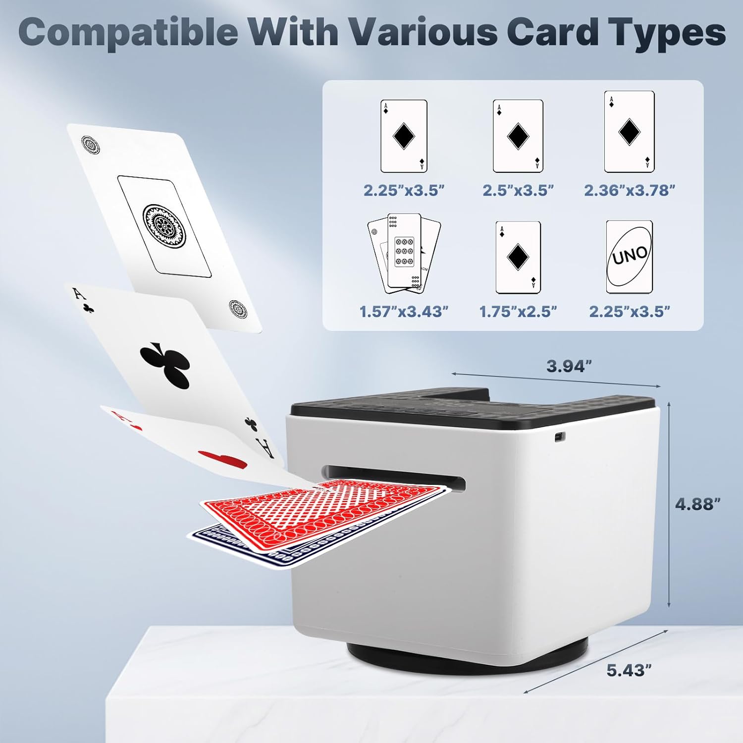 Mescolatore e Distributore Automatico di Carte 2 in 1 - immagine 4