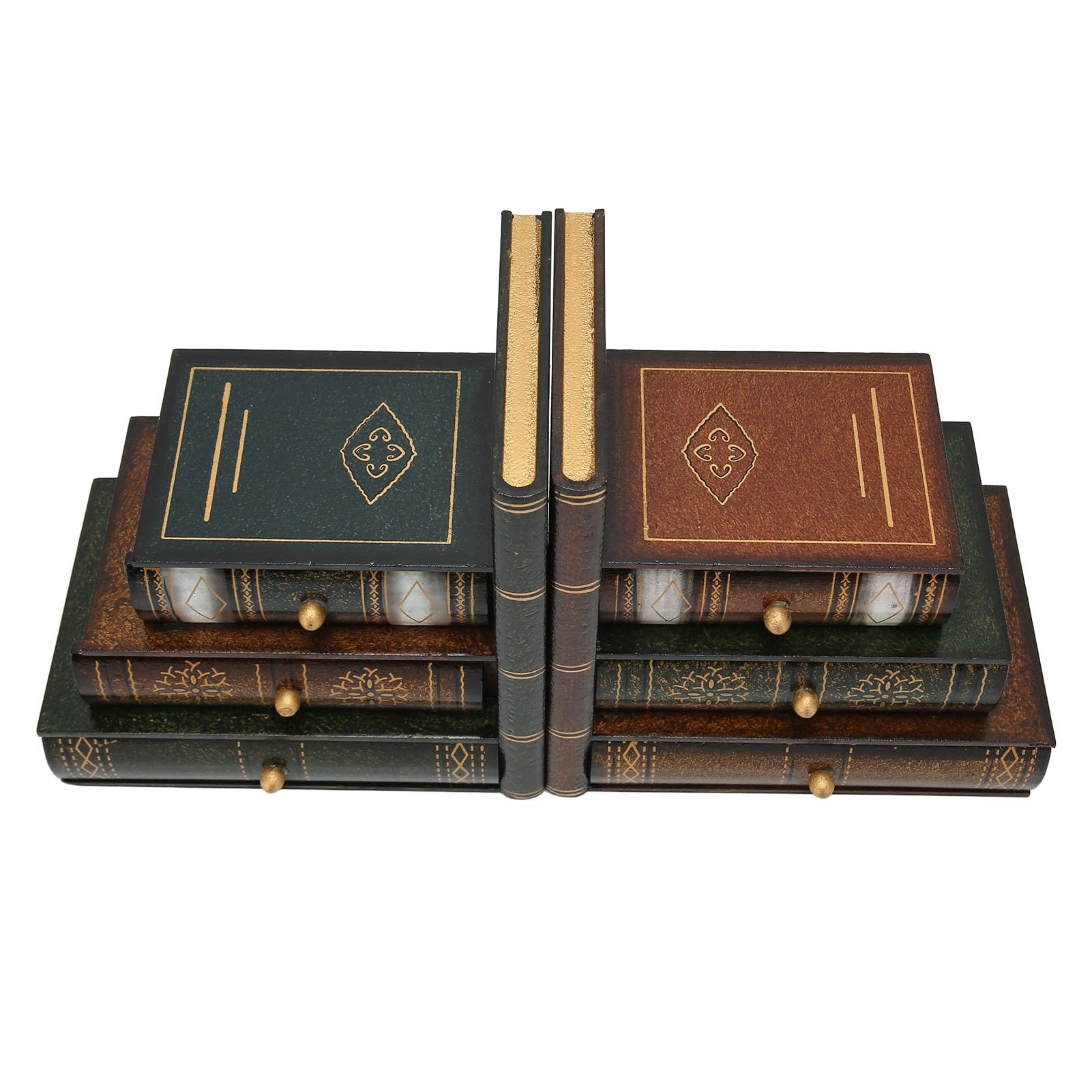 Tissting Fermalibri Decorativi Stile Retrò