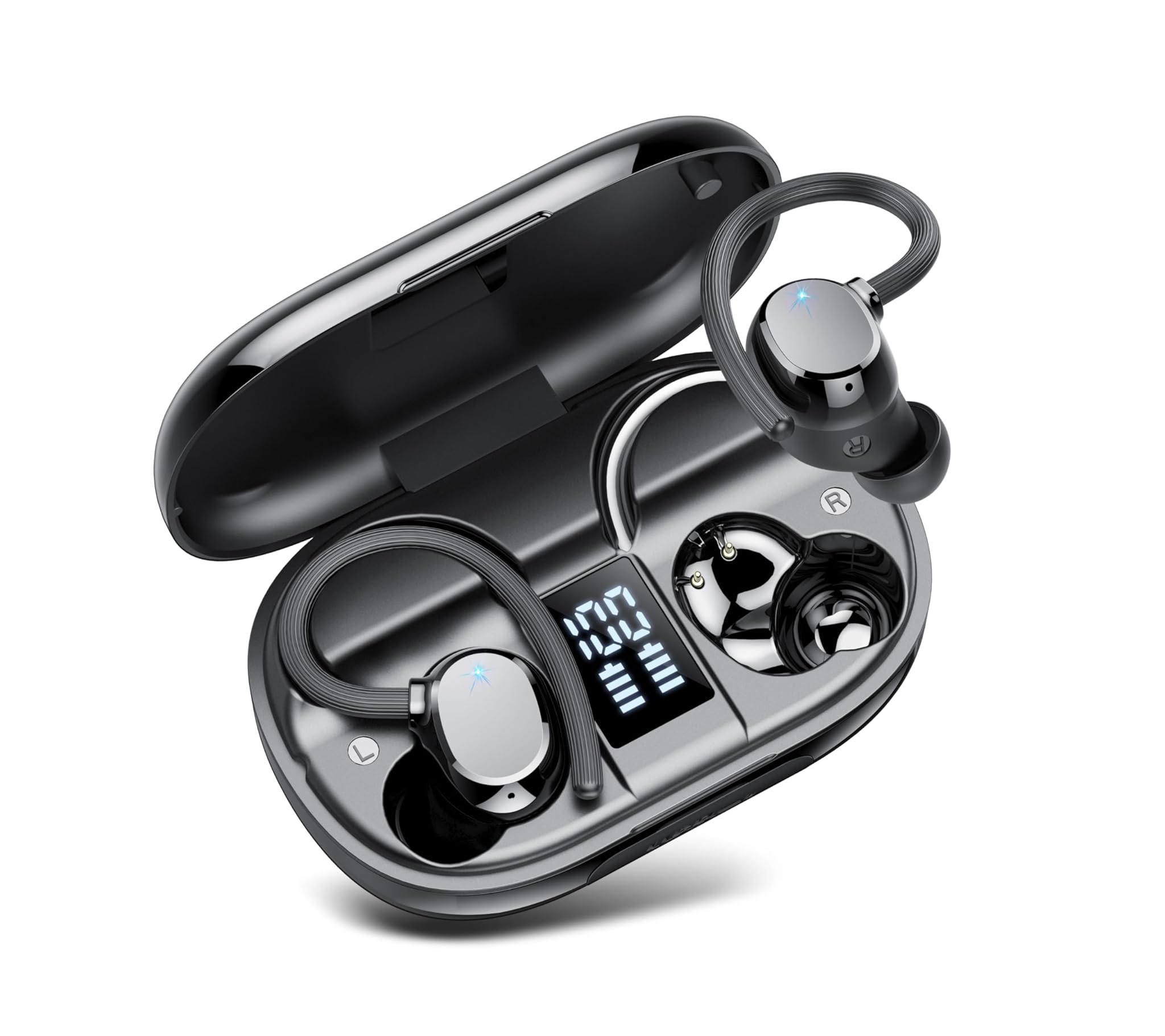 Cuffie Bluetooth Sport 5.3 HiFi 128 Ore, IP7