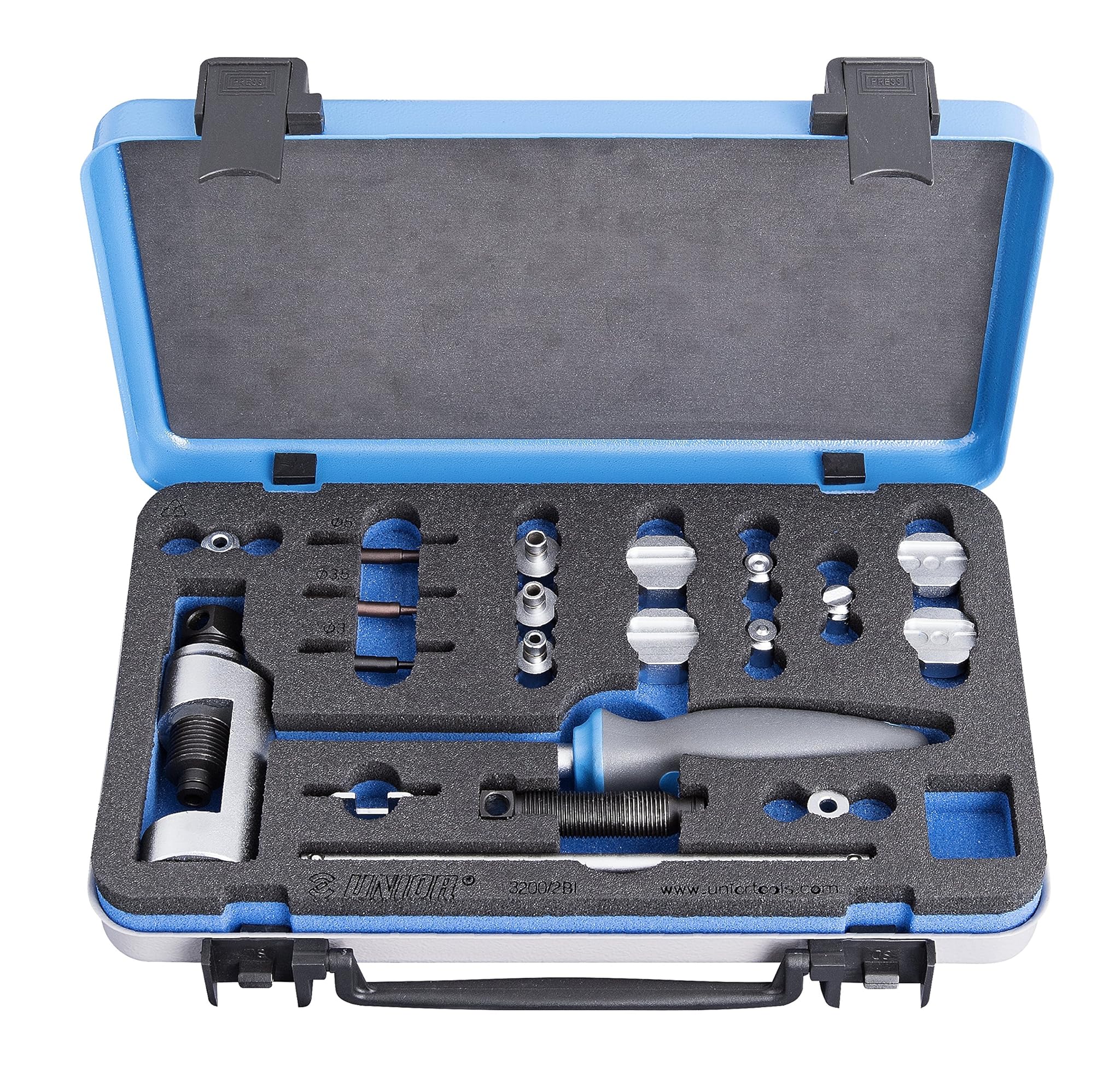 Unior 3200/2BI - Frantoio a catena, utensili a pressione e rivetti