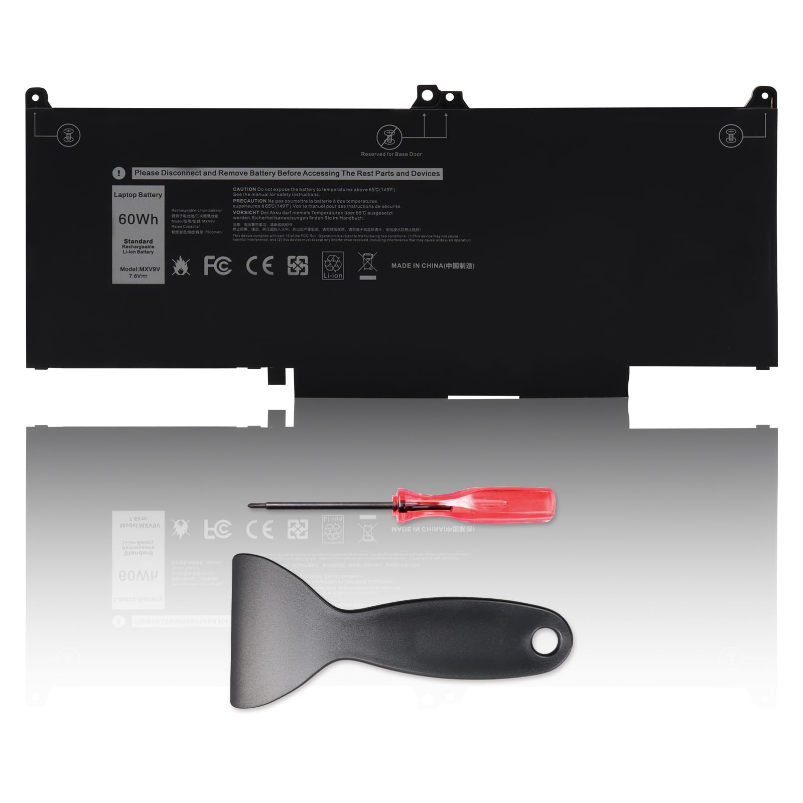 MXV9V Batteria Laptop per Dell Latitude e Inspiron