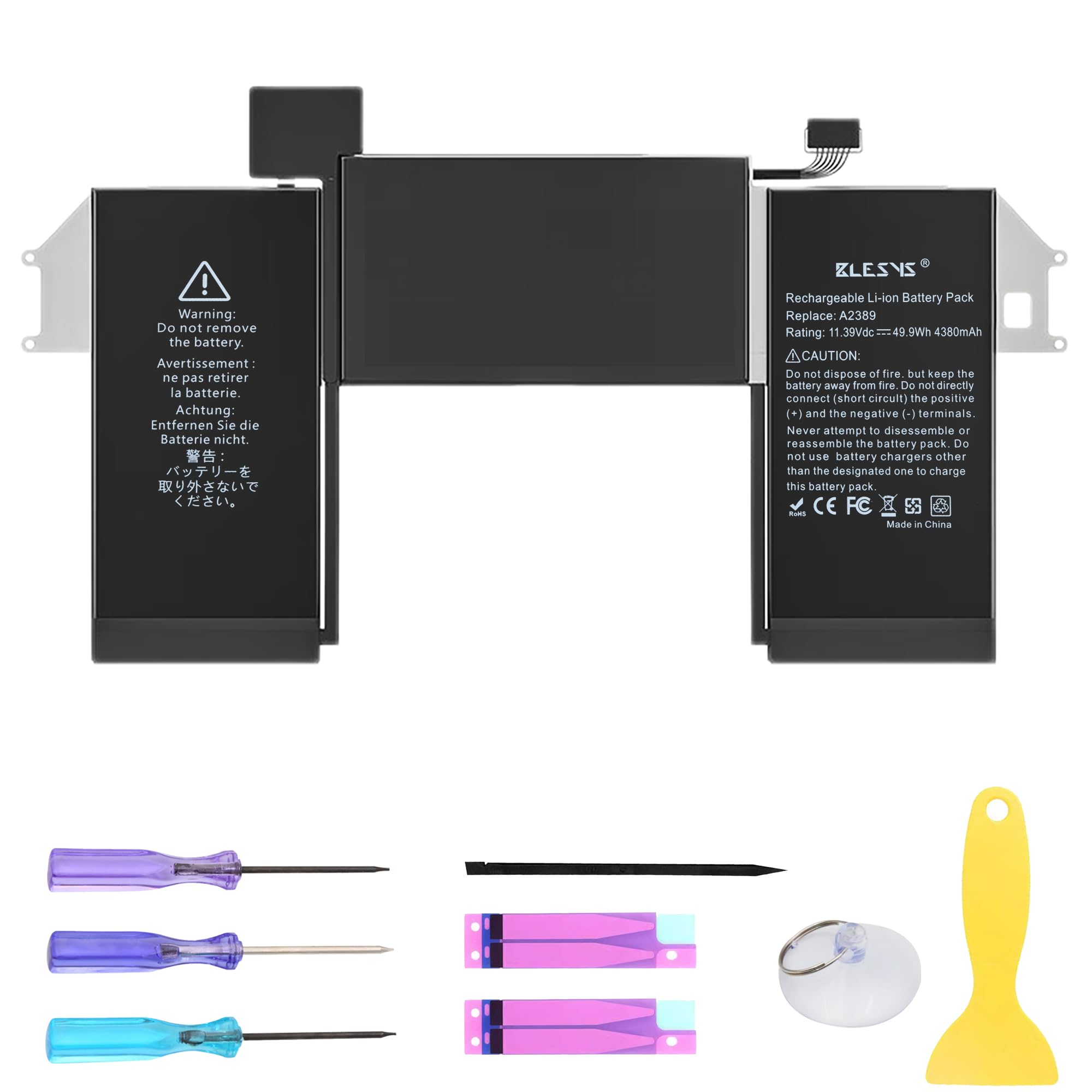 Blesys Batteria A2389 per MacBook Air 13" A2337 M1 2020