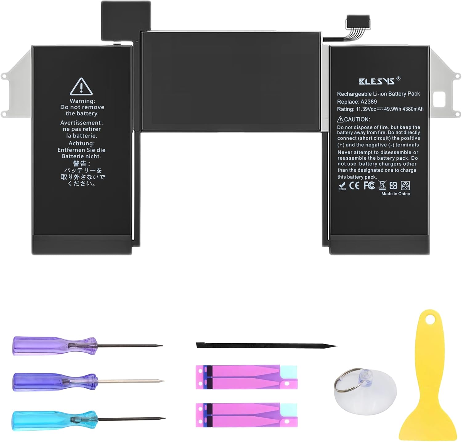 Blesys Batteria A2389 per MacBook Air 13" A2337 M1 2020 - immagine 1