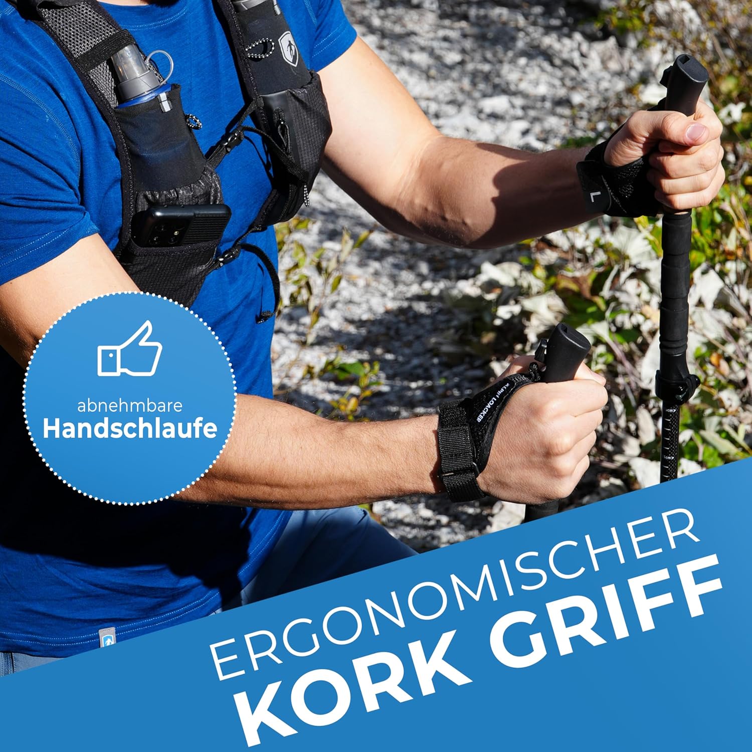 Alpin Loacker Bastoncini Trekking Carbonio o Alluminio - immagine 4