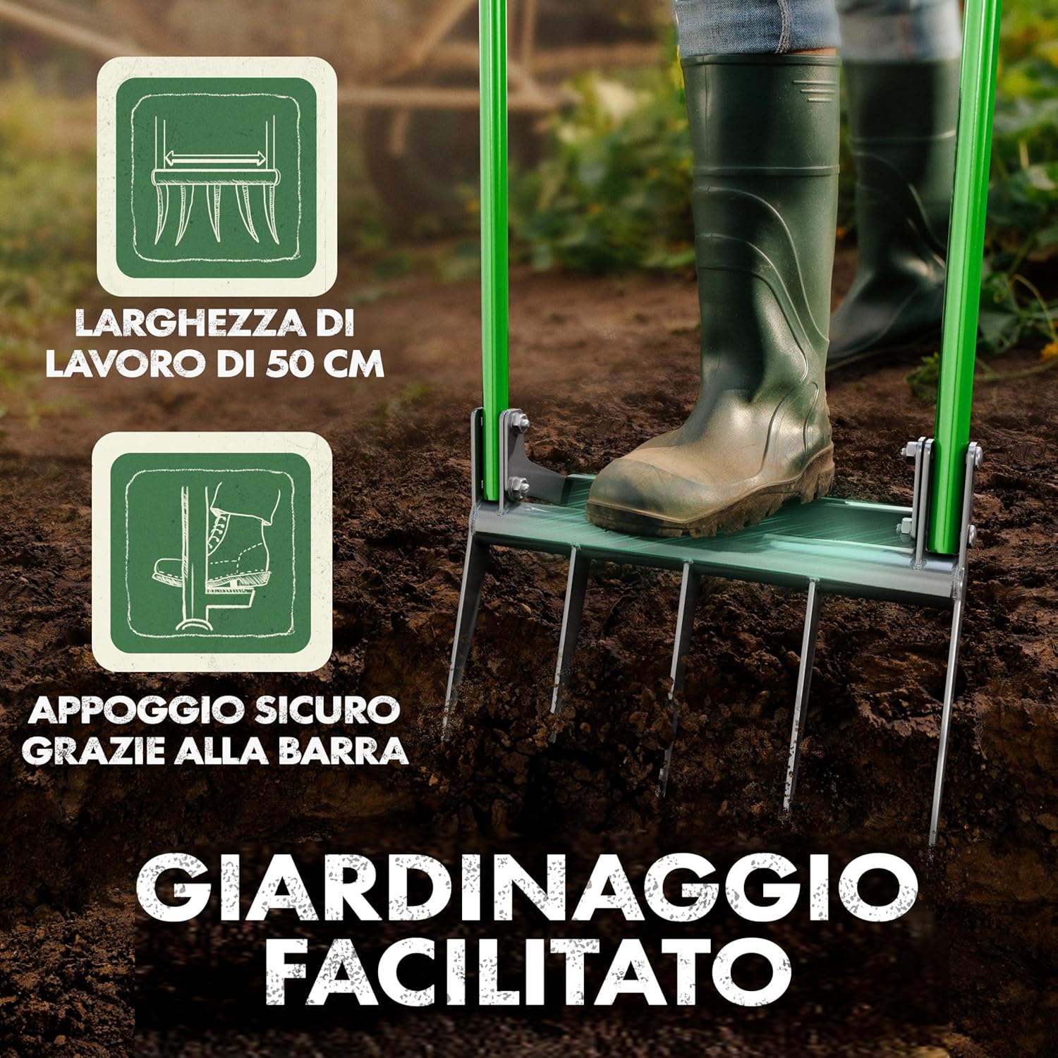 Broadfork - Forcella per Sepoltura 50cm - immagine 4