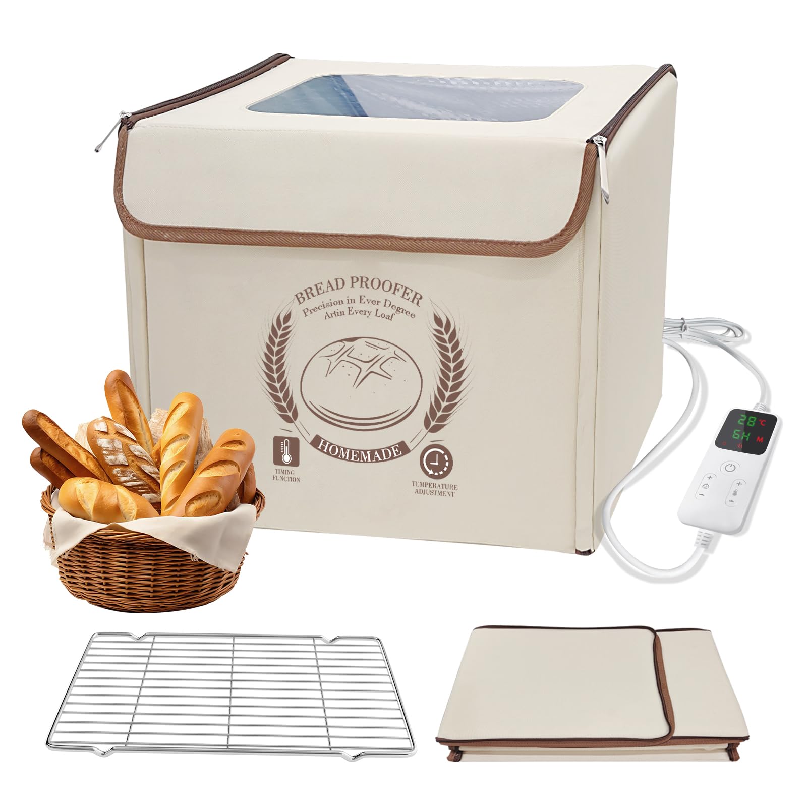 Scatola Lievitazione Pane con Riscaldamento