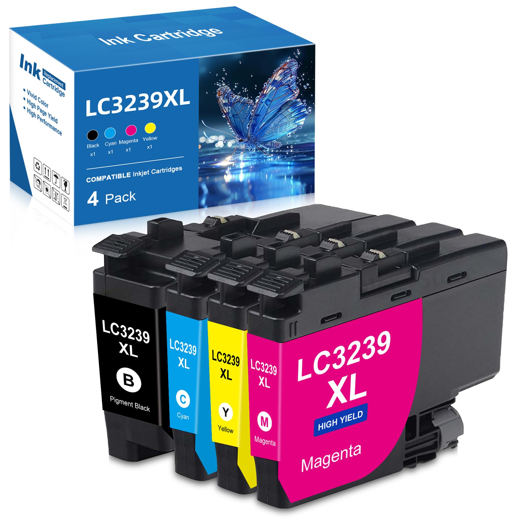 LC3239XL Cartucce di Ricambio per BRO MFC/HL