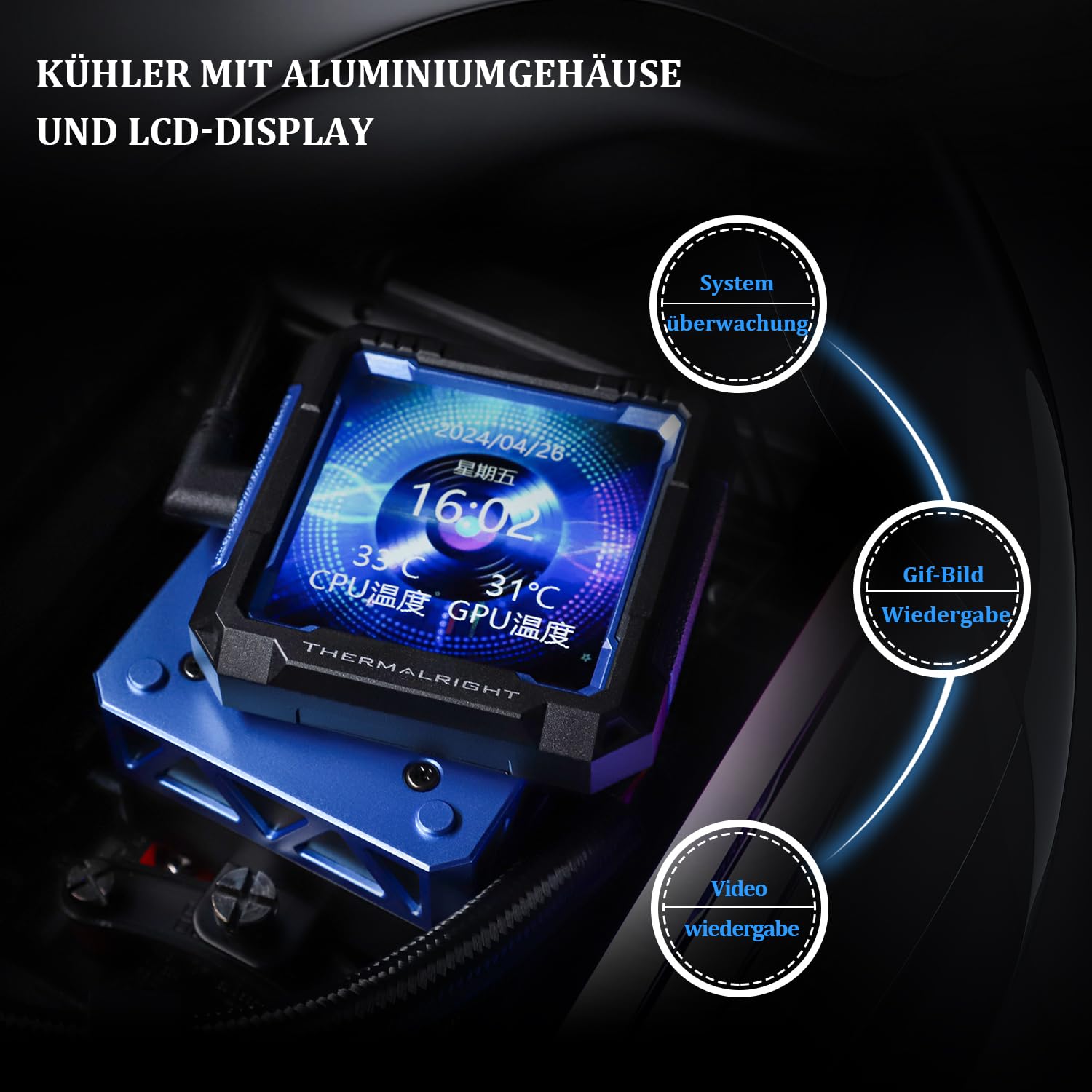 Thermalright FW PRO 360 Black - Raffreddamento CPU AIO - immagine 4