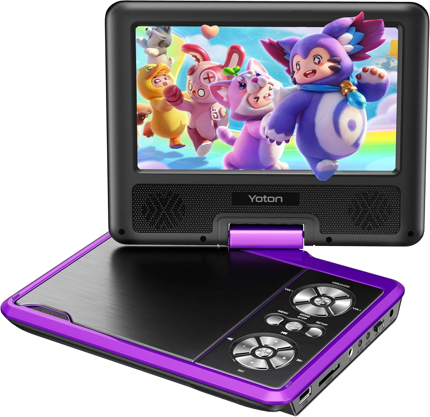 Yoton Lettore DVD Portatile 9,5" per Bambini/Auto - immagine 1