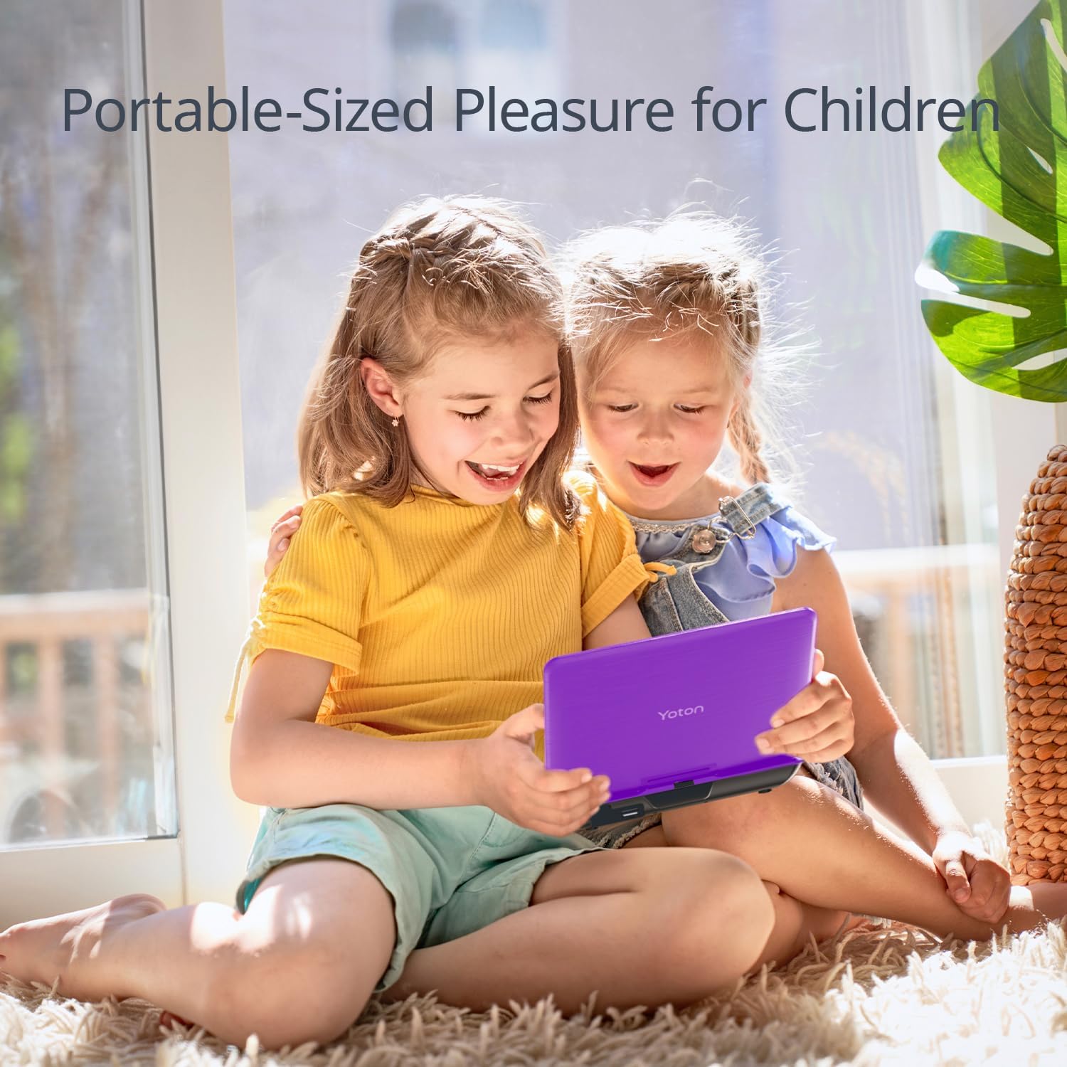 Yoton Lettore DVD Portatile 9,5" per Bambini/Auto - immagine 8