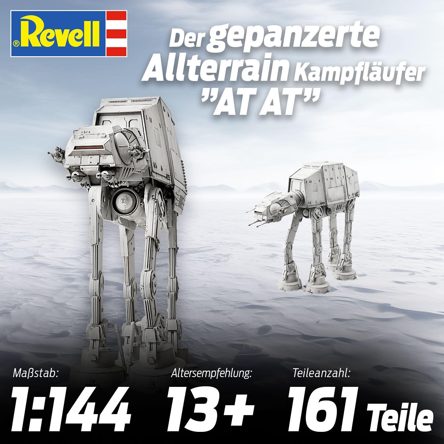 Revell AT Star Wars Stormtrooper Kit Modello 1/144 - immagine 2