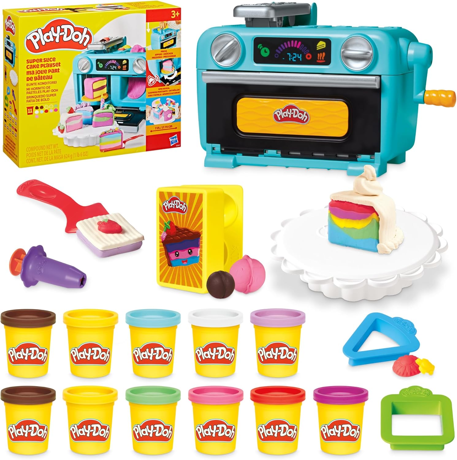 Play-Doh, Super Fetta di Torta, playset - immagine 1