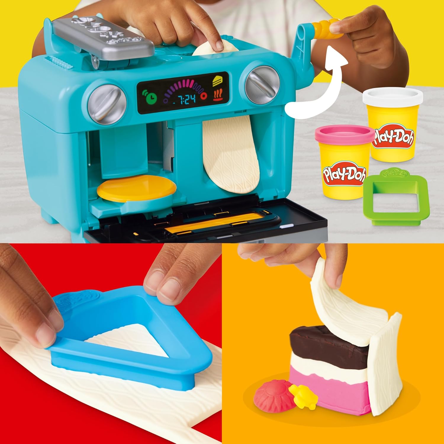 Play-Doh, Super Fetta di Torta, playset - immagine 3