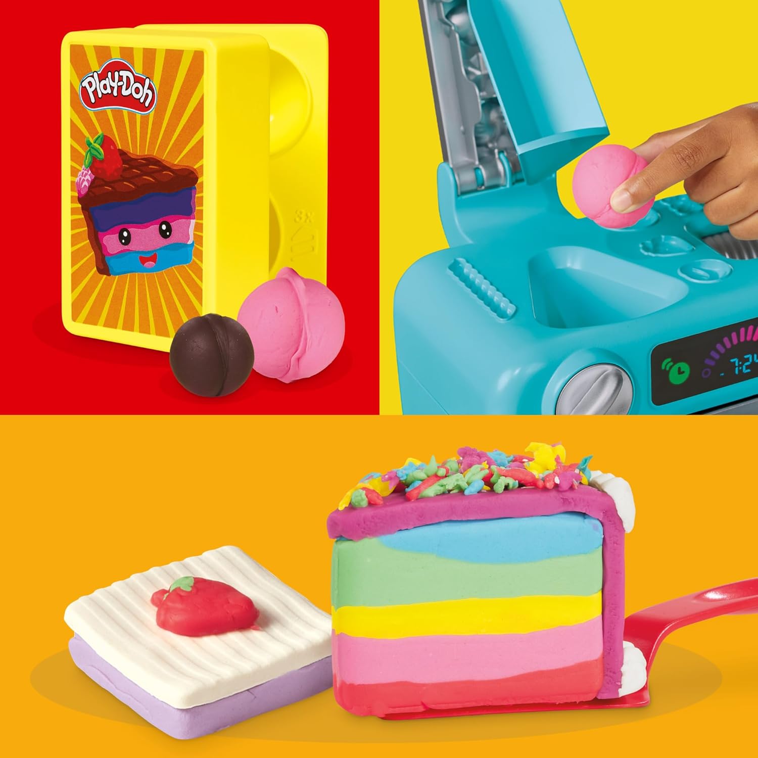 Play-Doh, Super Fetta di Torta, playset - immagine 7
