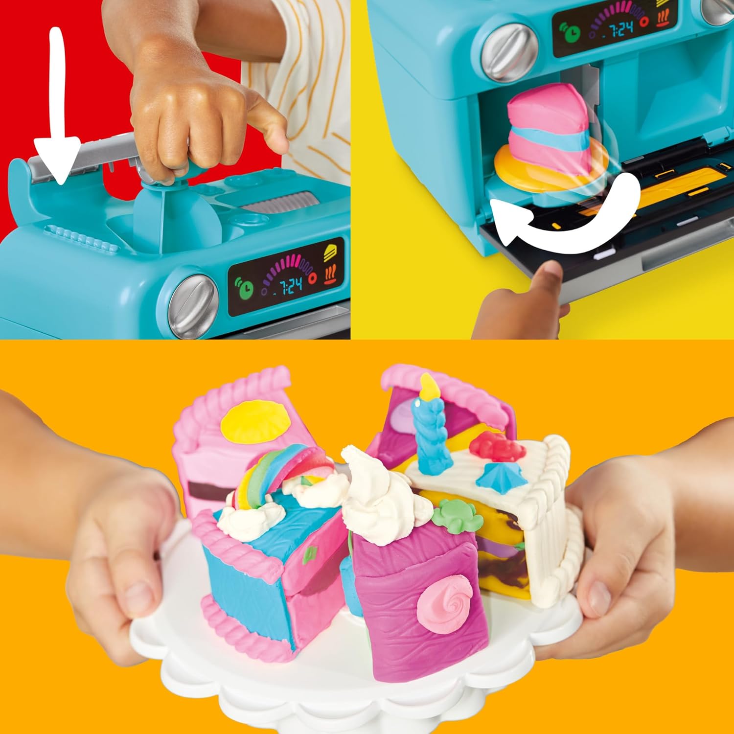 Play-Doh, Super Fetta di Torta, playset - immagine 9