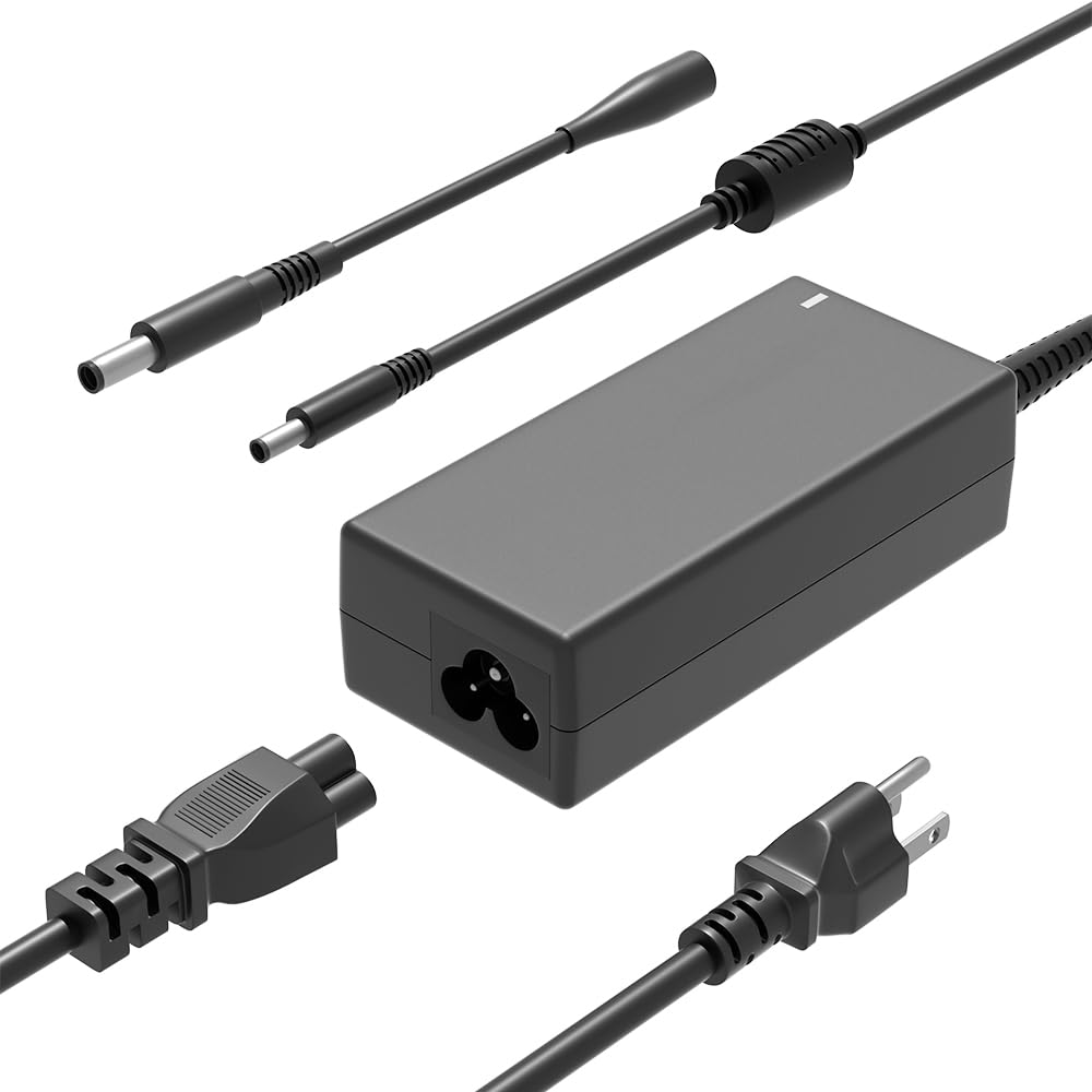 Caricabatterie CA da 65 W per Dell XPS 11 12 13 9333 9343 9350 9360 9P33 9Q33 9Q23 L221X L321X L322X MLK Latitude 3301 3310 3320 3379 339 0 3400 0 3410 3420 3430 3440 3490 3500 3510 3520 3530 3540