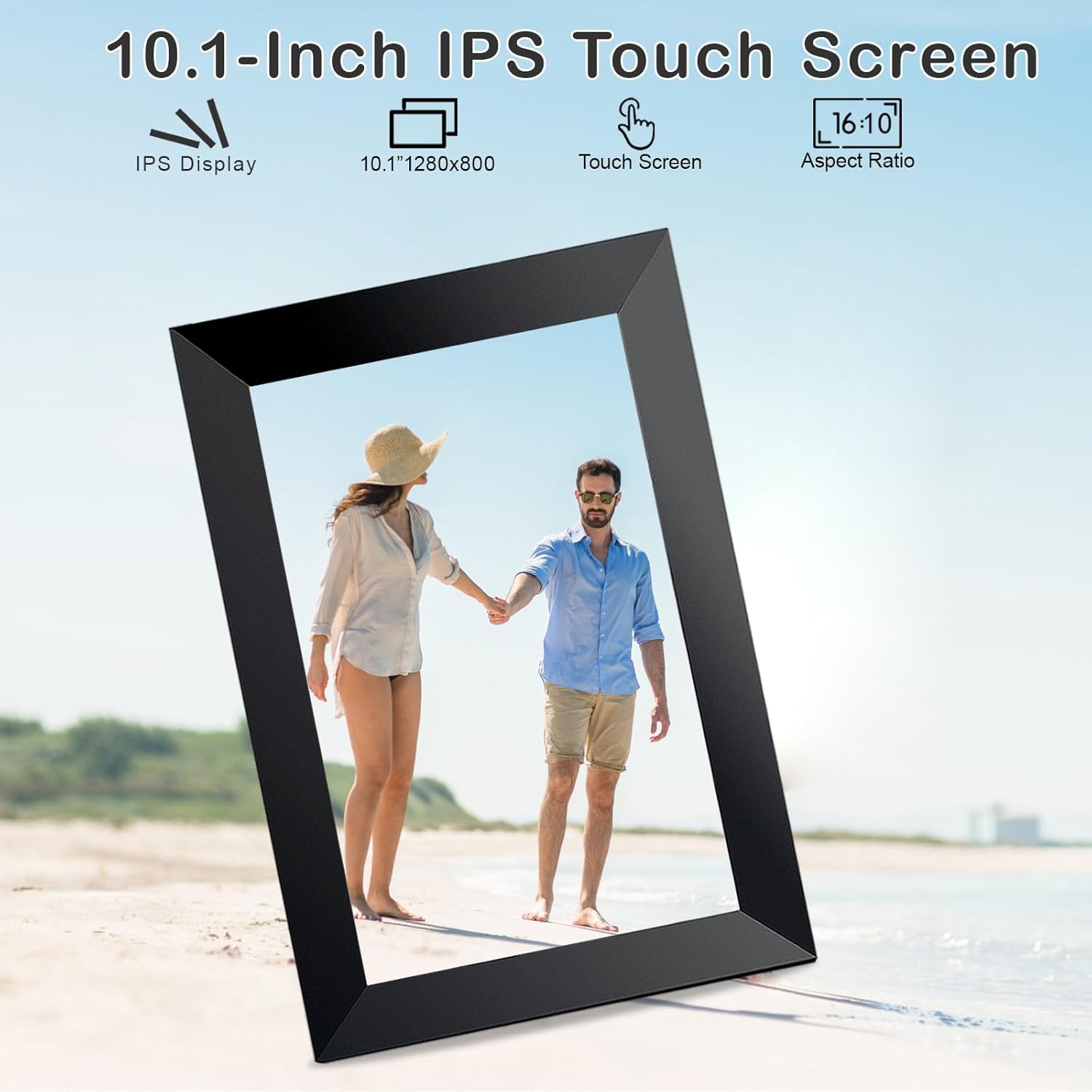 FRAMEO Cornice Digitale WiFi 10 Pollici Veswwe - immagine 4