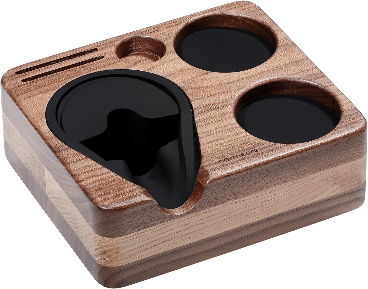 Normcore Tamper Station in Noce Originale 51-58mm - immagine 1