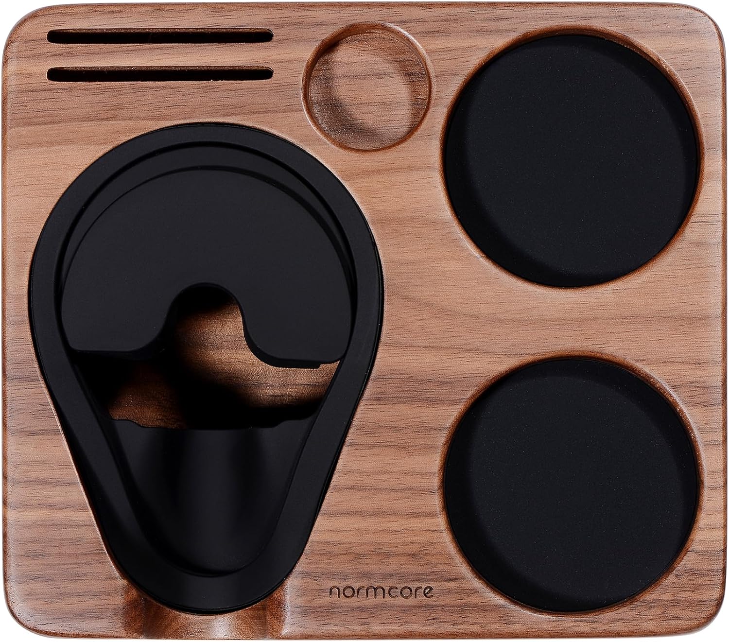 Normcore Tamper Station in Noce Originale 51-58mm - immagine 3
